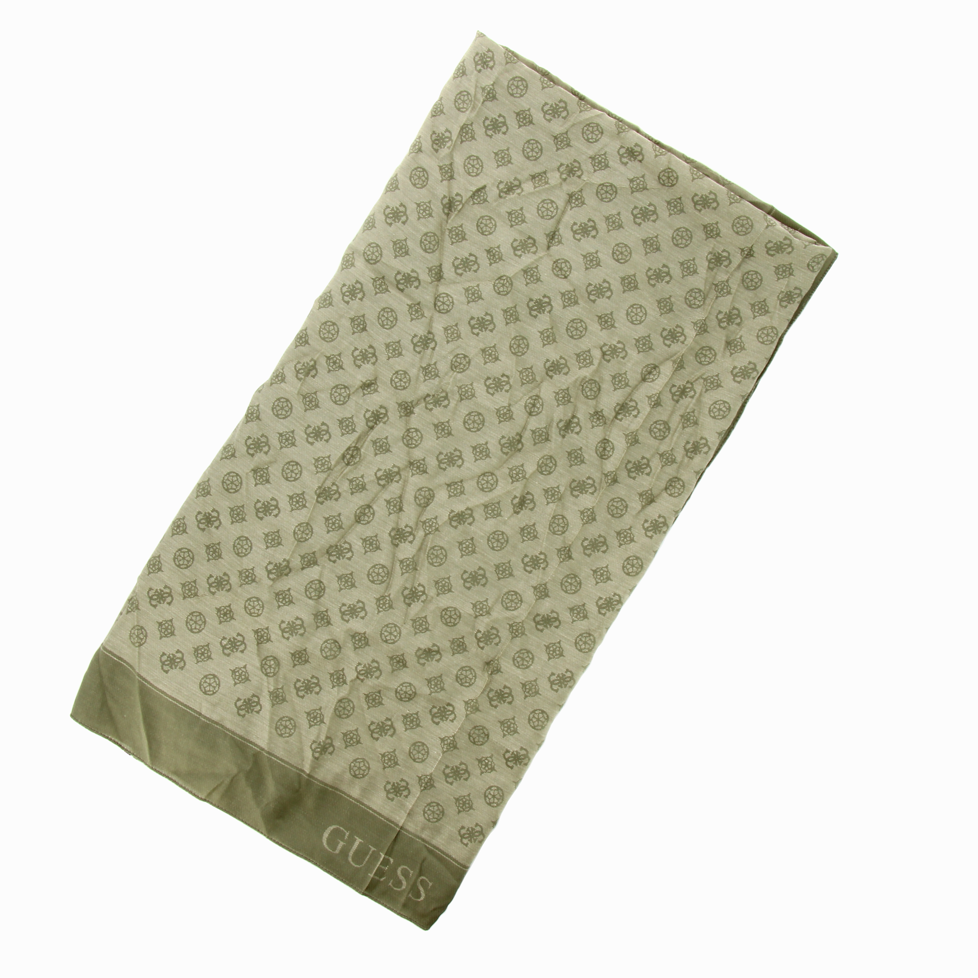Guess, Helaina Kefiah, Textile Scarf, 4G Logo, AW8850 POL03, 135 x 135 cm, For Women