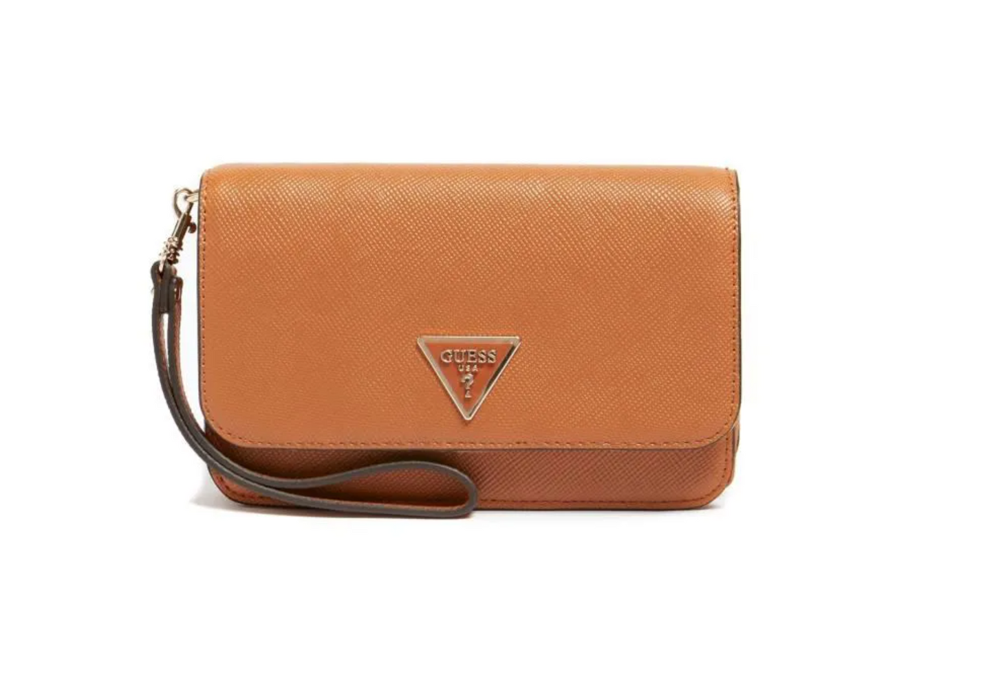 Guess, Laurel, Textile Bag, Phone Organizer, Light Cognac, SWZG85, For Women, 12 x 19.5 x 5.5 cm