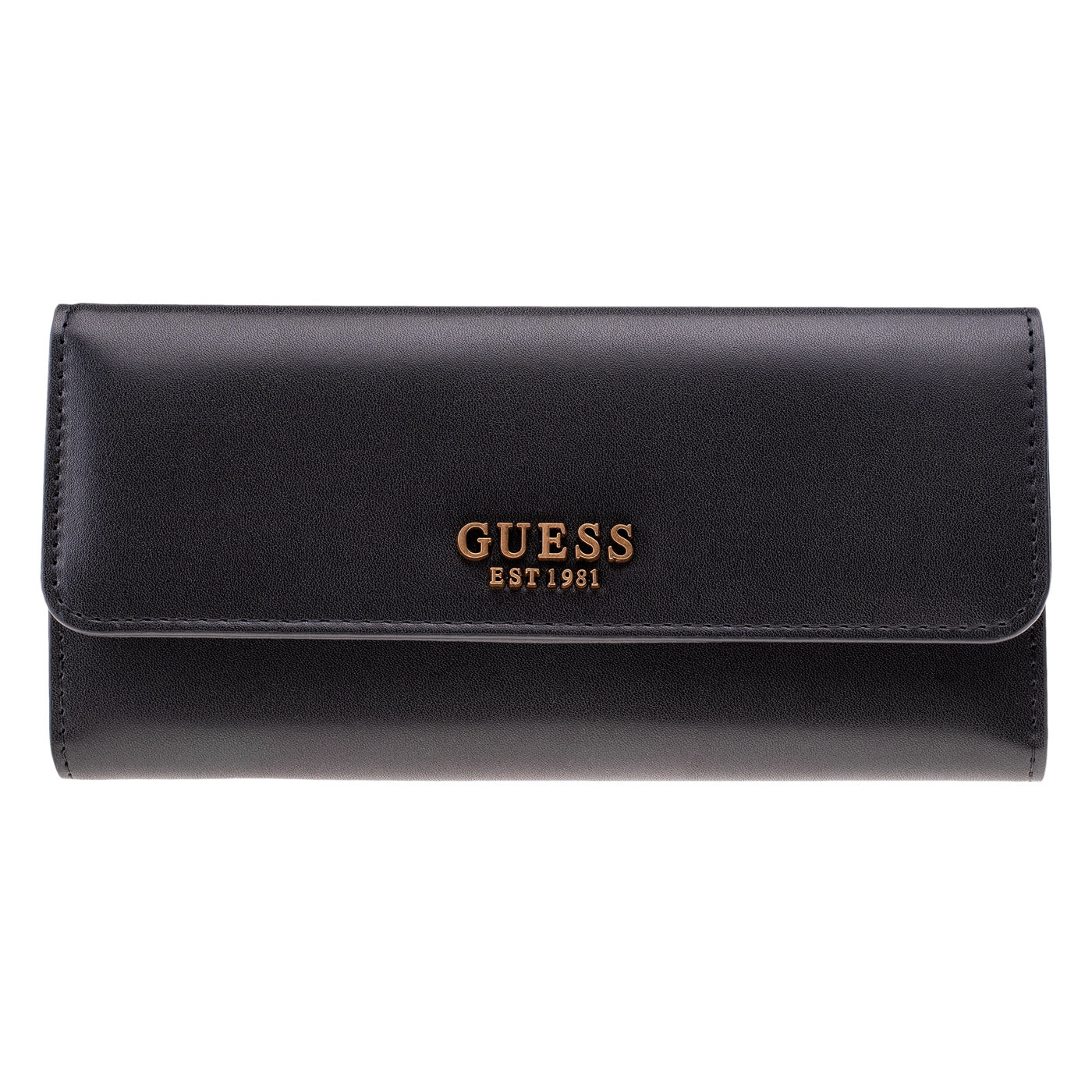 Guess, Laurel, Textile Wallet, SLG Small Zip, Black, For Women