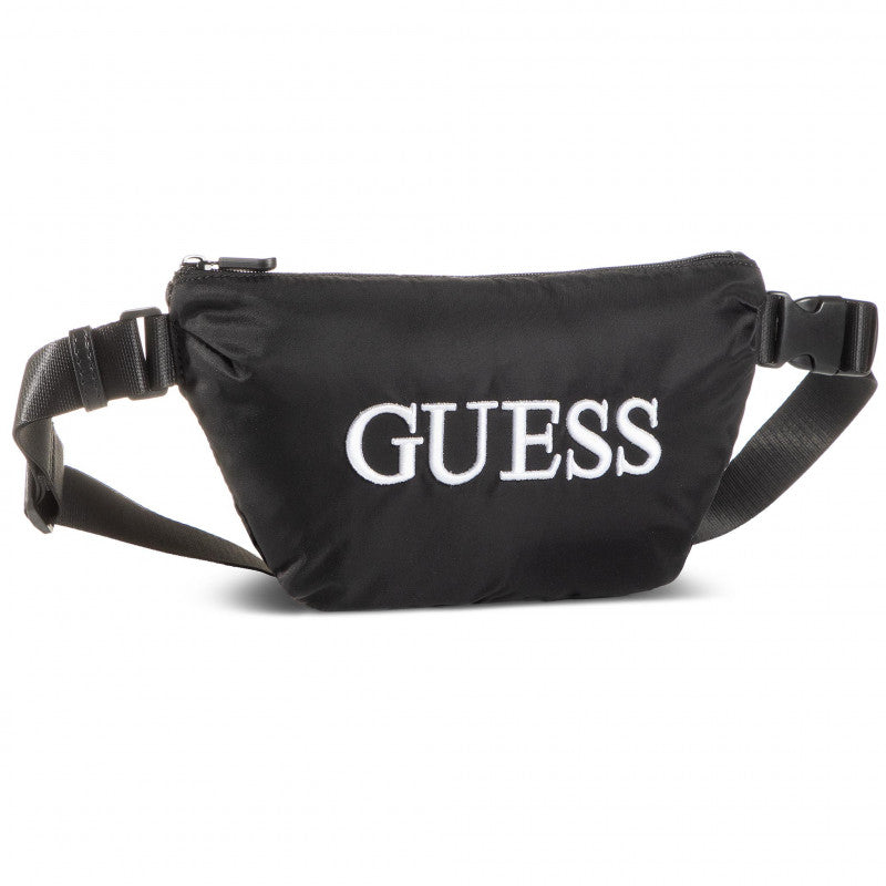 Guess, Quatro, Textile Fanny Pack, Black, 19/28.5 x 17 x 4 cm, For Men