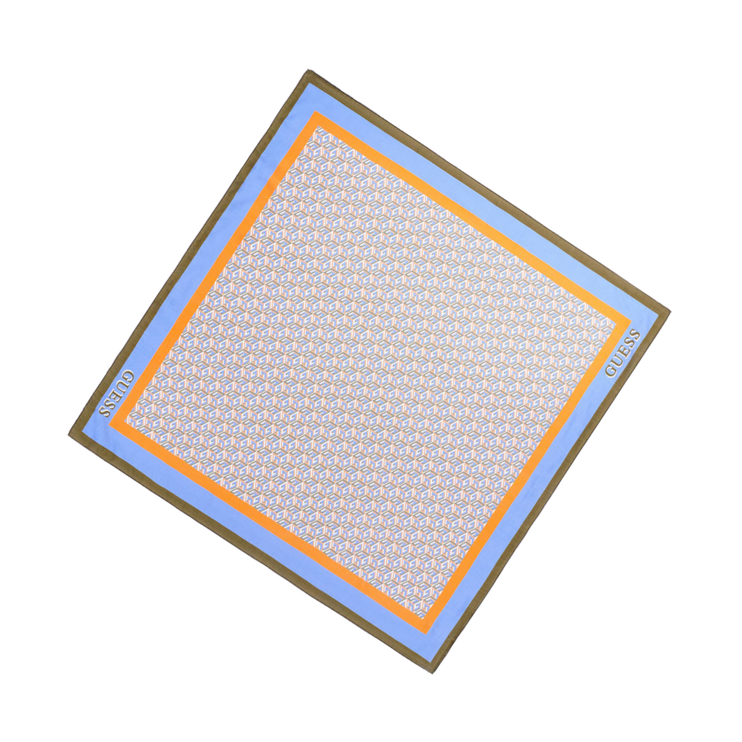 Guess, Silvana, Textile Scarf, AW9265SIL90, 90 x 90, For Women