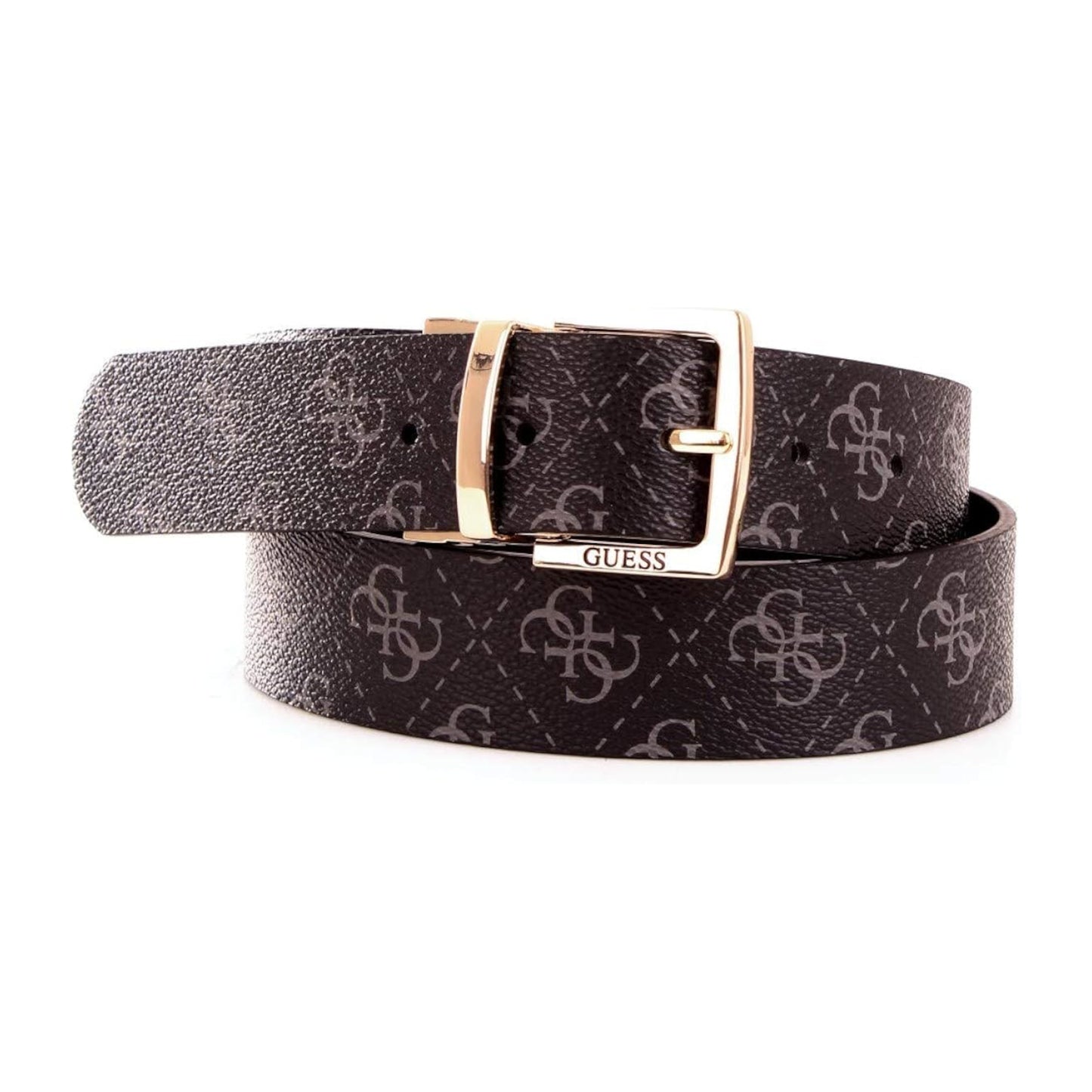 Guess, Tyren, Textile Belt, Gray, For Women, Size M