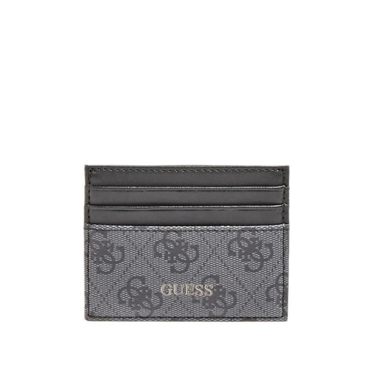 Guess, Vezzola, Leather Card Holder, Black, For Men