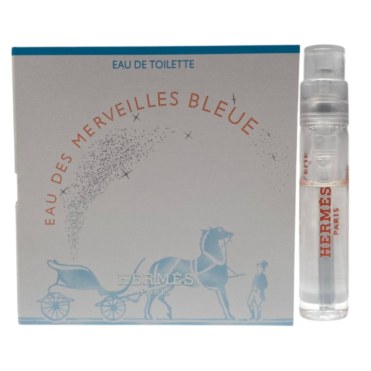 Hermes, Eau des Merveilles Bleue, Eau De Toilette, For Women, 2 ml *Vial