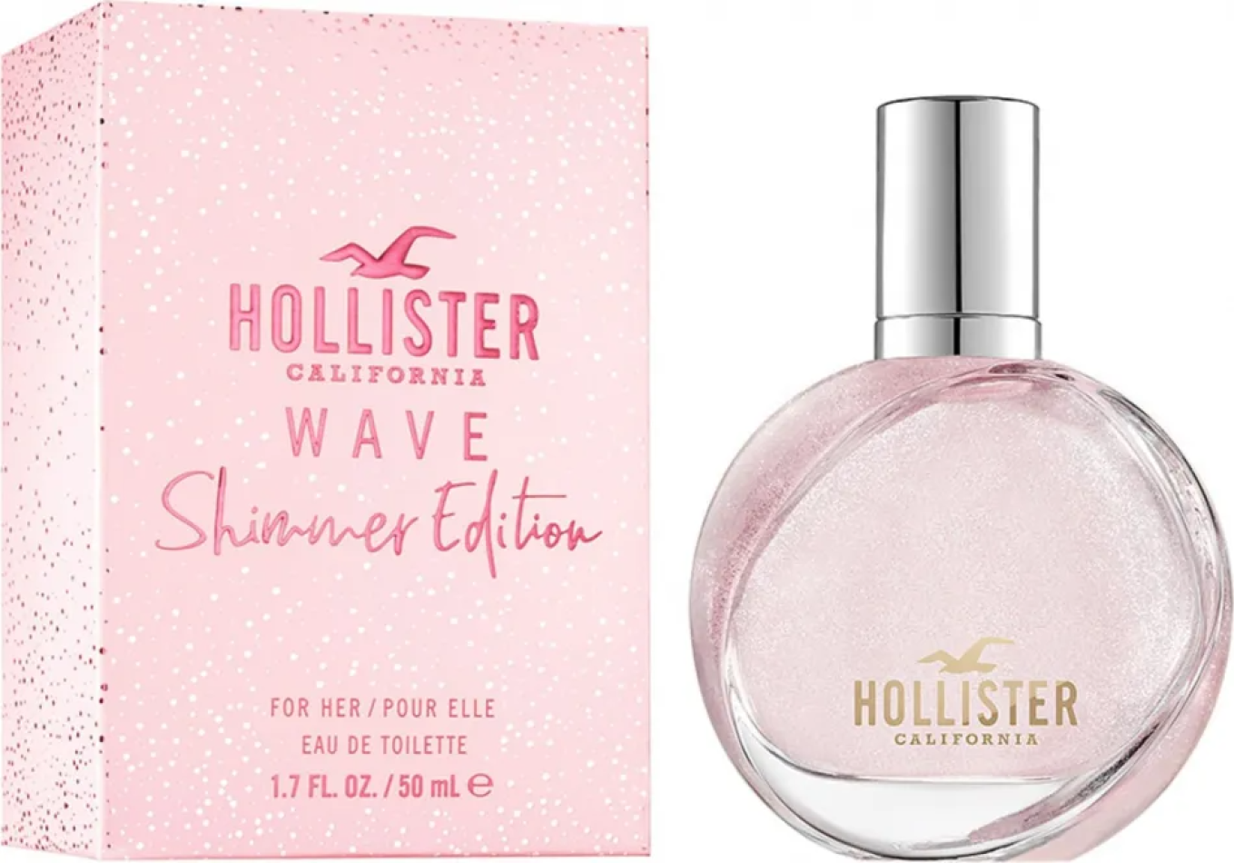 Hollister, Wave Surf Edition, Eau De Toilette, For Women, 50 ml