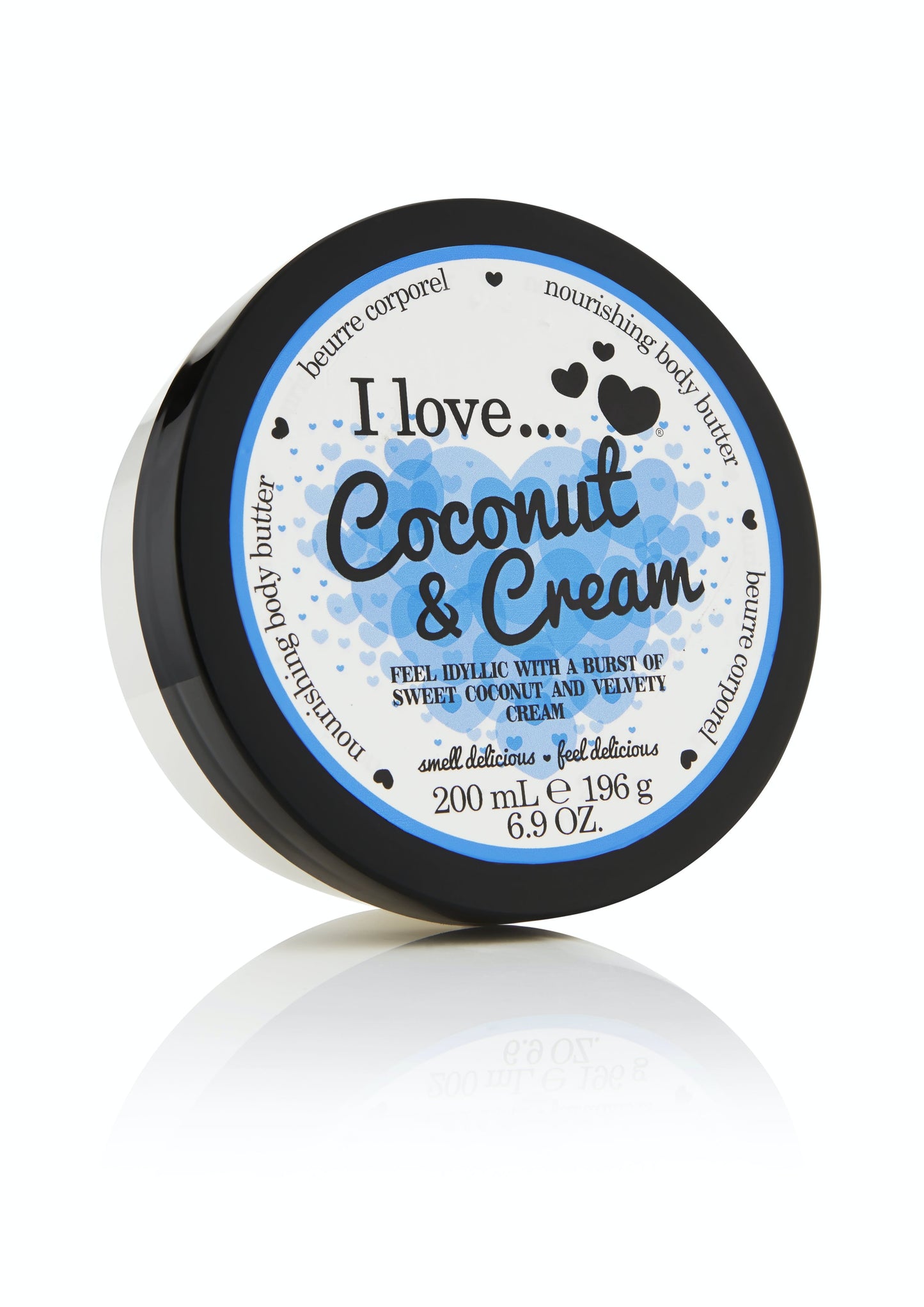 I Love, Coconut & Cream, Hydrating, Body Butter, 200 ml