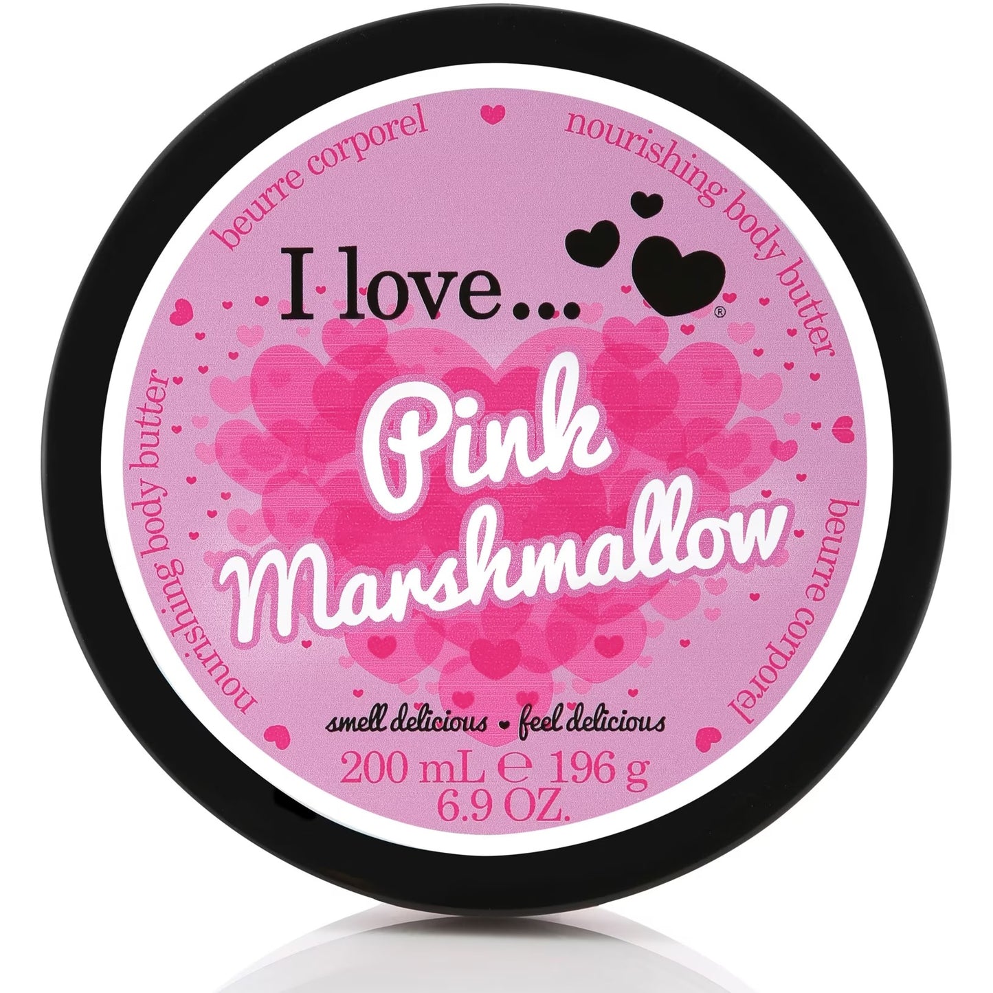 I Love, Pink Marshmallow, Hydrating, Body Butter, 200 ml