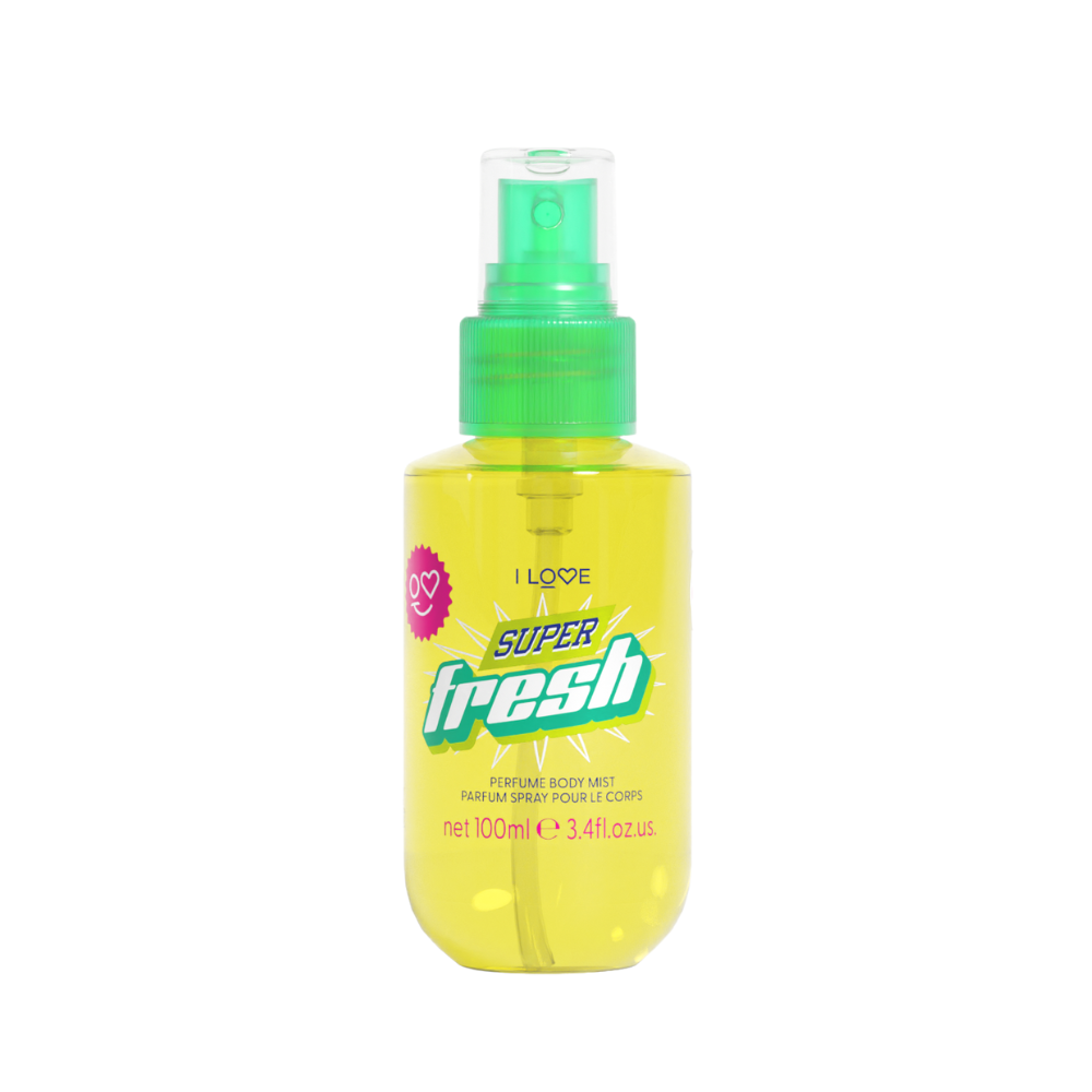 I Love, Super Fresh, Scented Spray, For Women, 100 ml