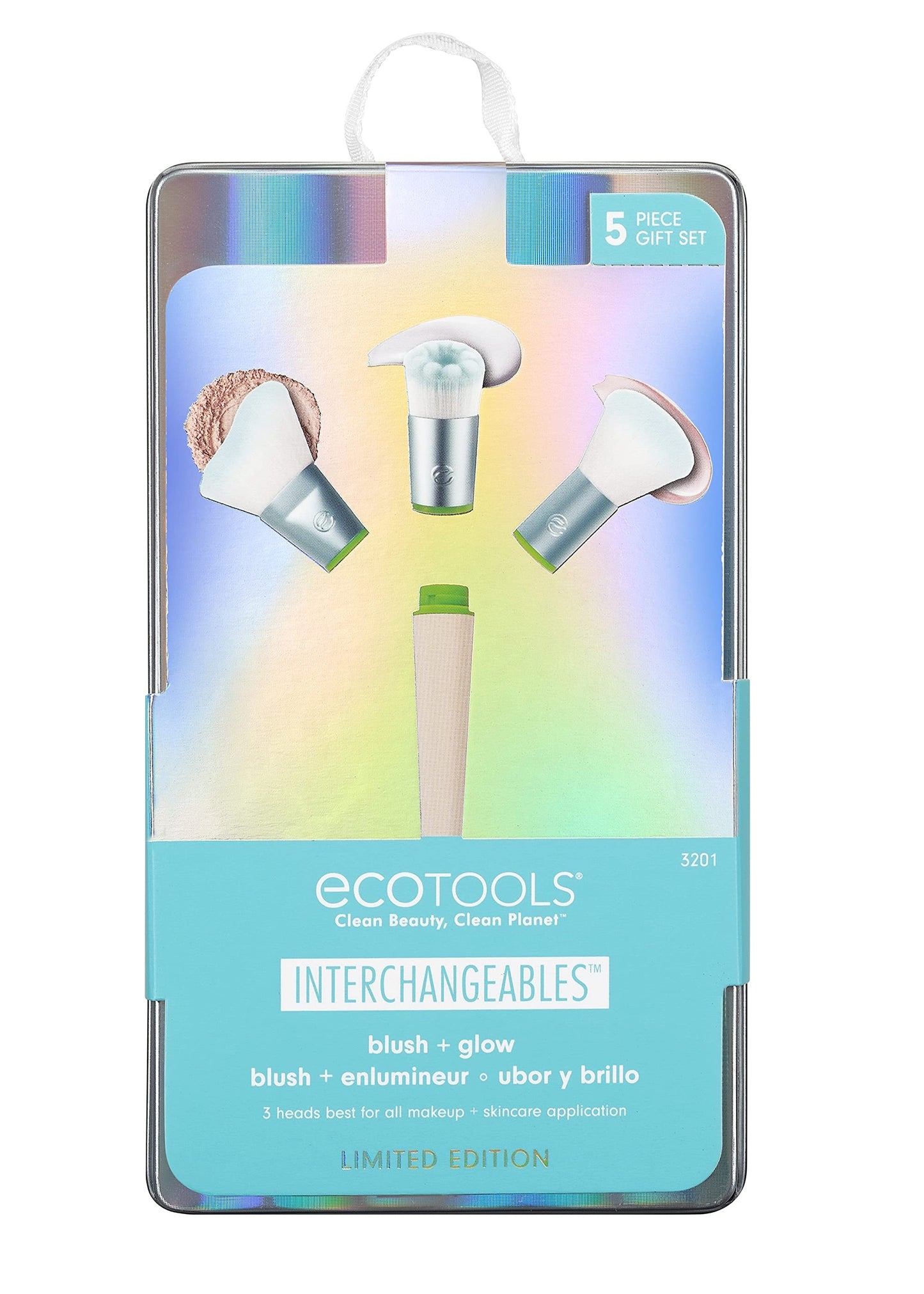 Interchangeables Set EcoTools: Interchangeables, Foundation Brush + Interchangeables, Blending, Blush Brush + Interchangeables, Angled Cut, Blush Brush