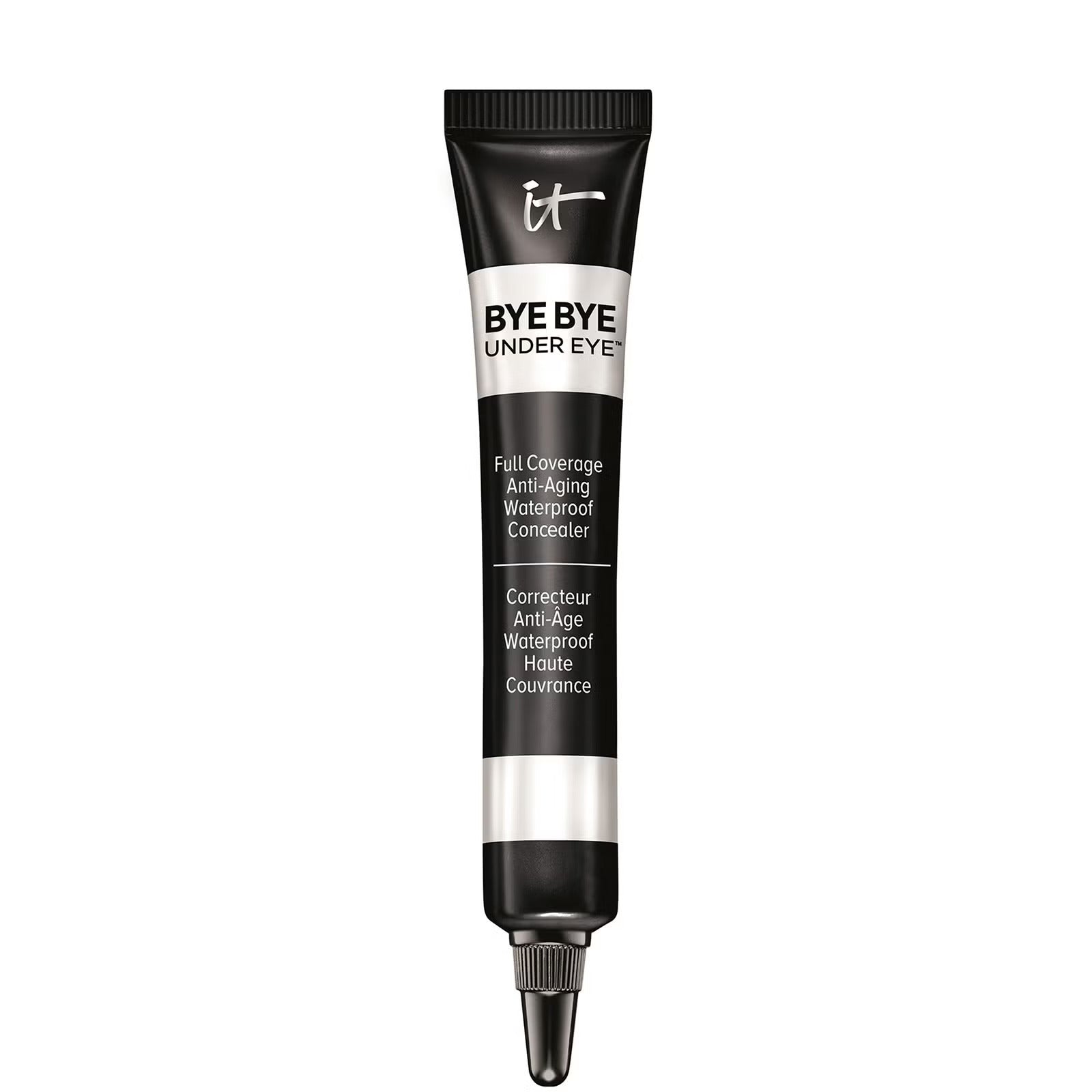 It Cosmetics, Bye Bye, Full Coverage, Under-Eye Concealer Pen, Medium Tan, 8 ml
