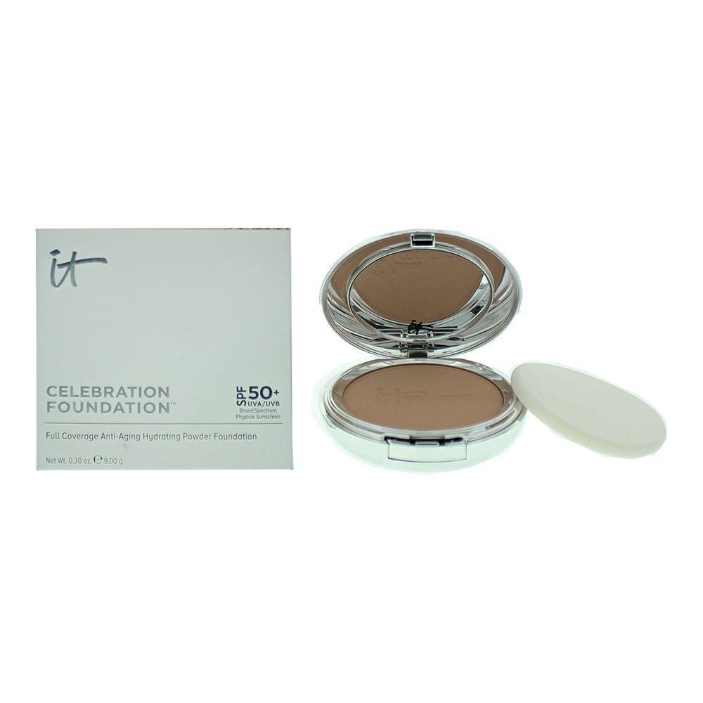It Cosmetics, Celebration, Compact Foundation, Rich, SPF50+, 9 g