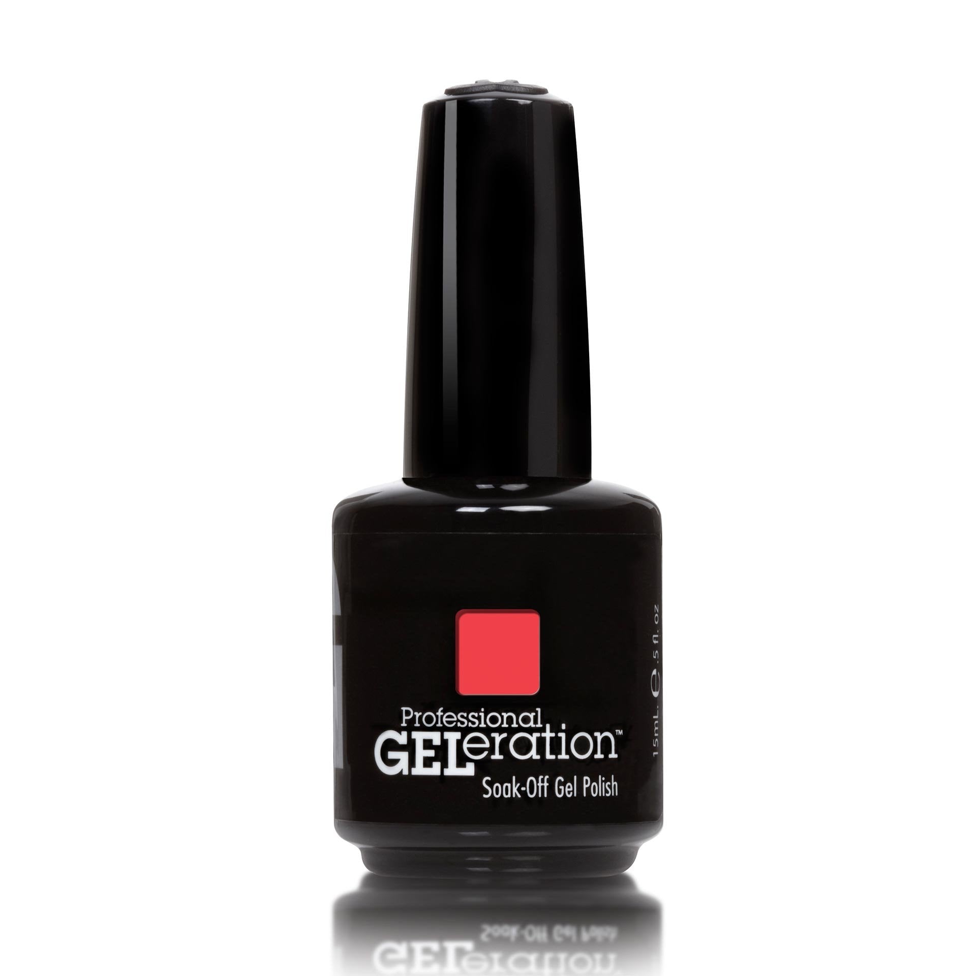 Jessica, GELeration Colours, Semi-Permanent Nail Polish, GEL-388, Sensual, 15 ml