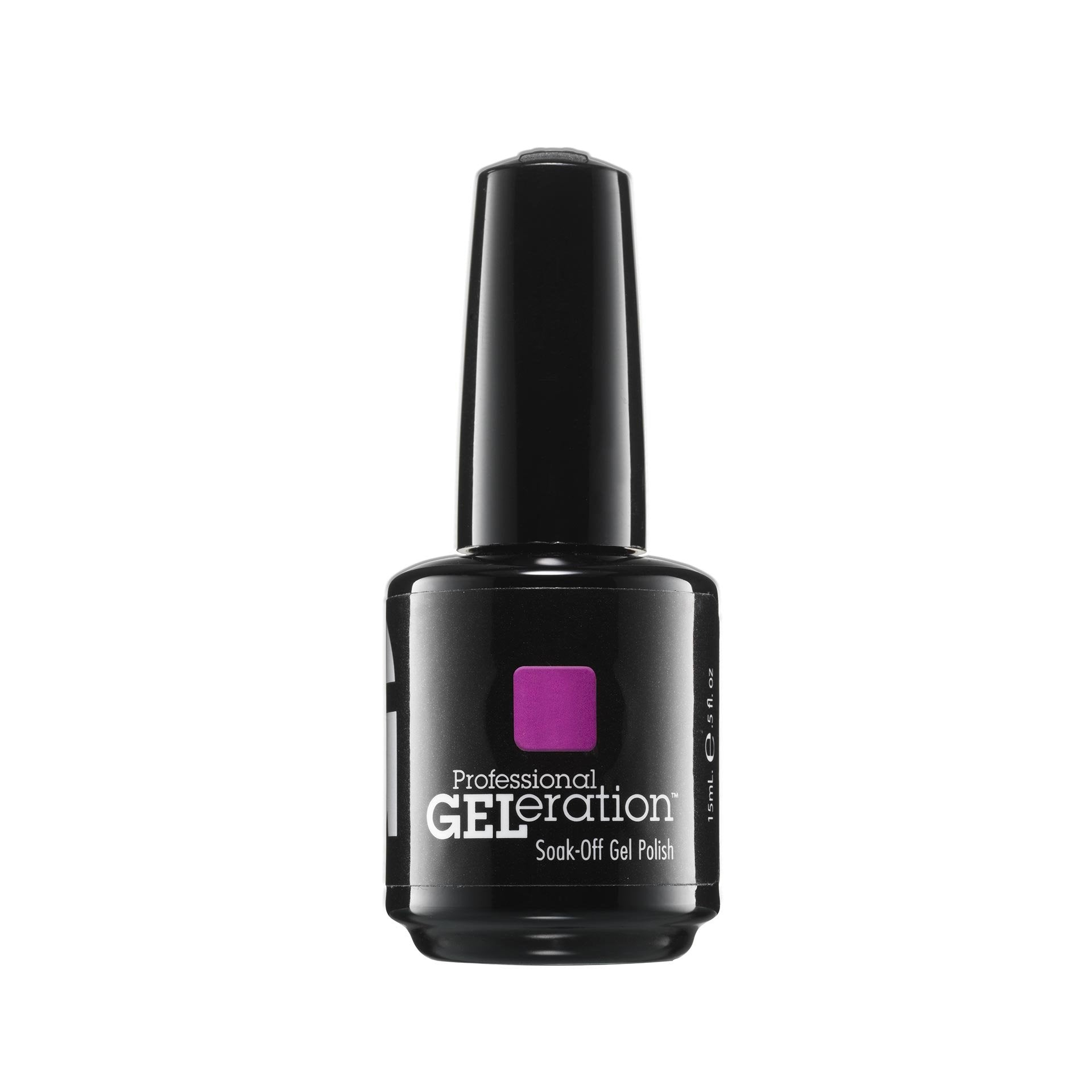 Jessica, GELeration Colours, Semi-Permanent Nail Polish, GEL-678, Pretty In Purple, 15 ml