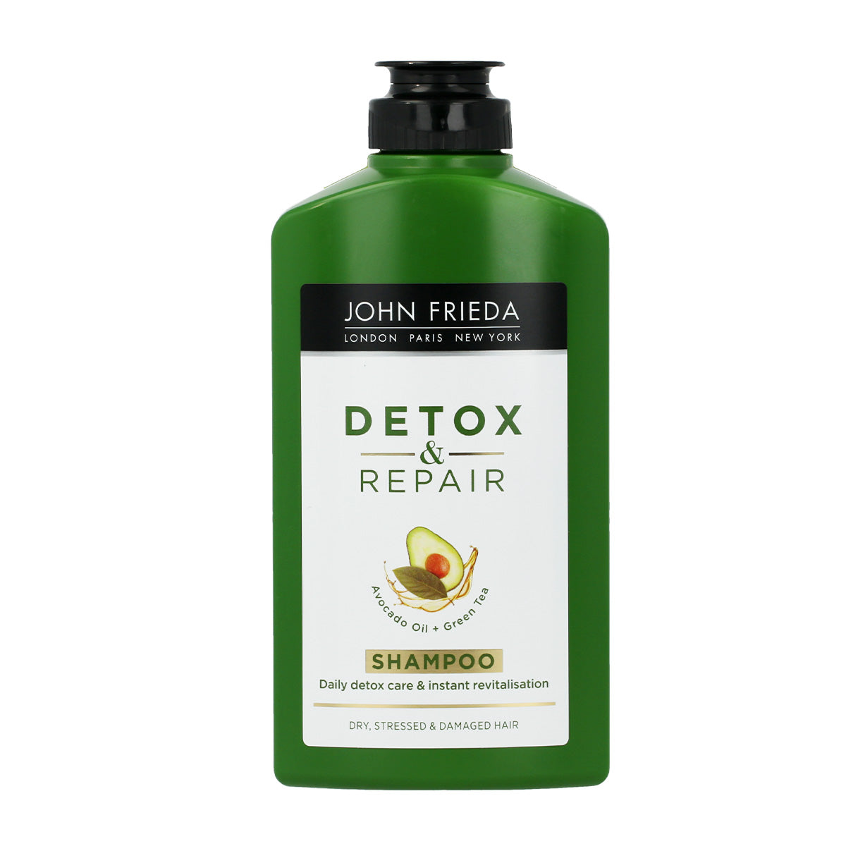 John Frieda, Detox & Repair, Avocado Oil, Hair Dry Shampoo, For Repairing, 250 ml