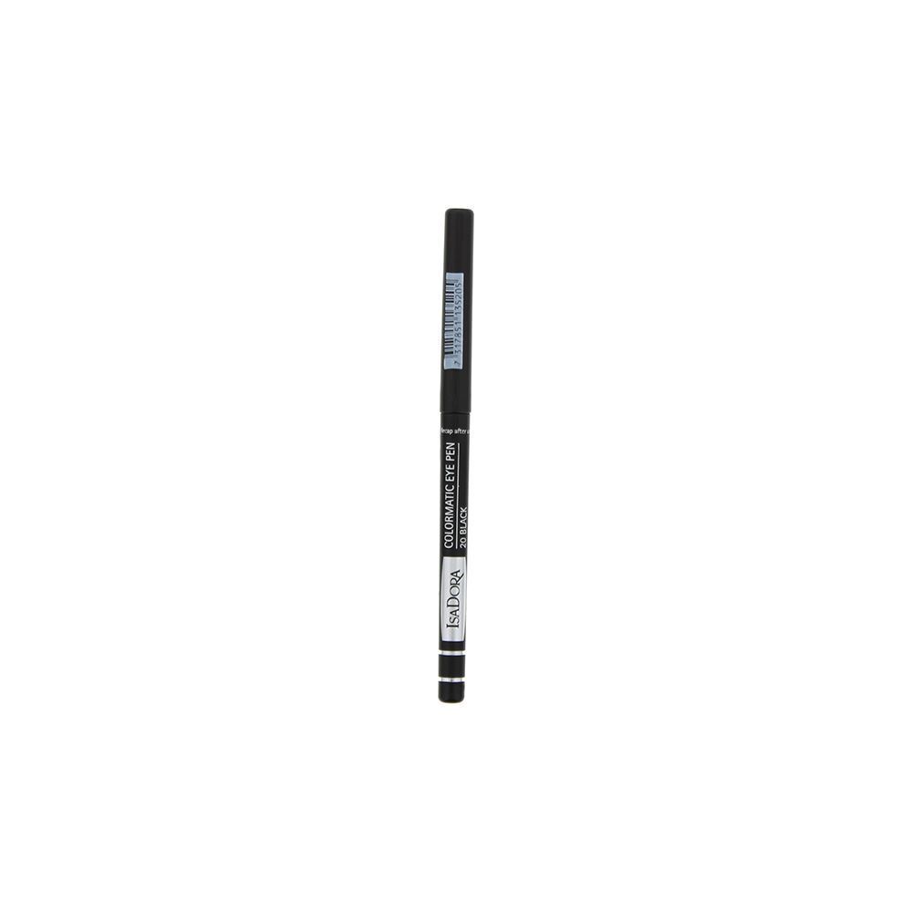 IsaDora, Colormatic, Retractable, Kajal Eye Pencil, 20, Black, 0.28 g