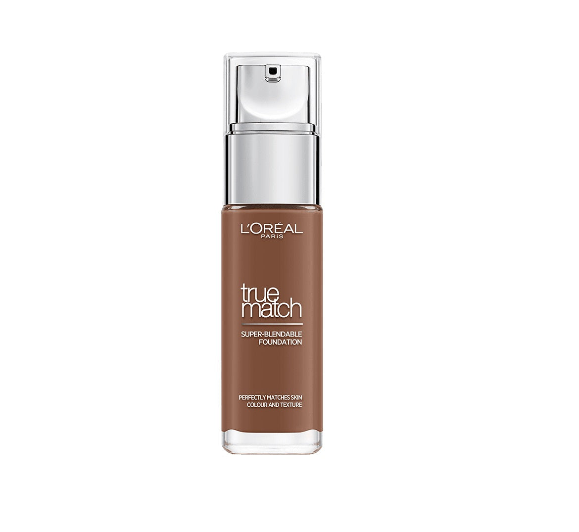 L'Oreal Paris, True Match, Liquid Foundation, 10.N, Cacao, SPF 16, 30 ml