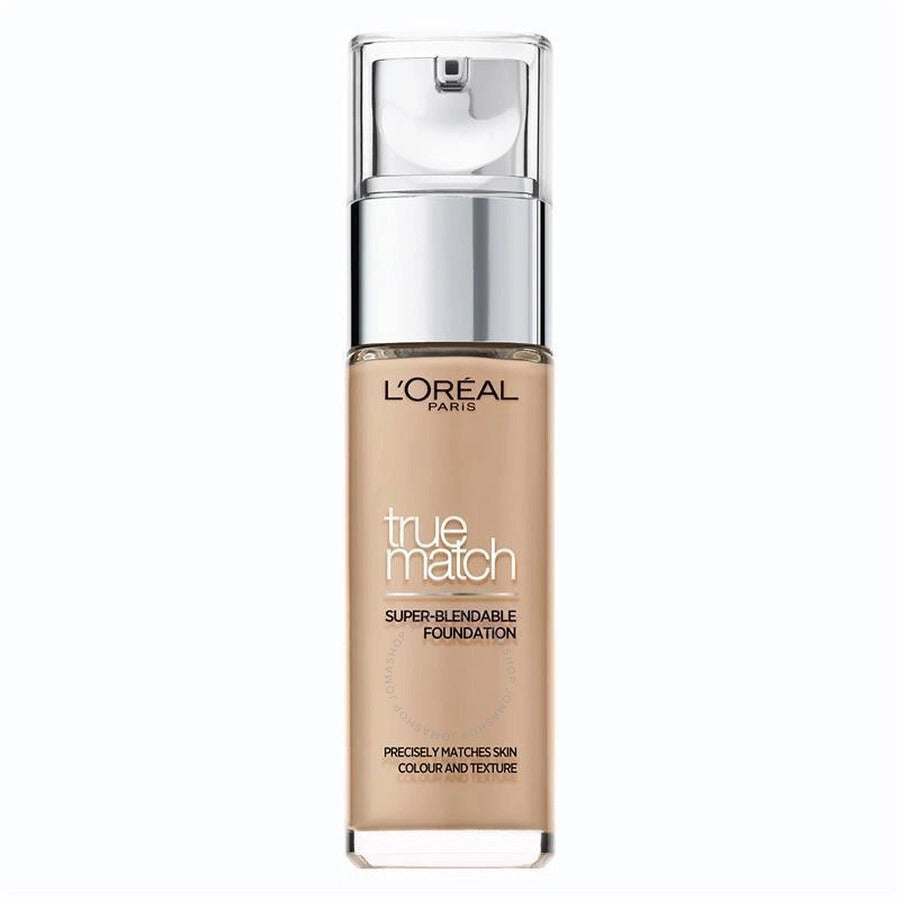 L'Oreal Paris, True Match Super-Blendable, Natural Medium Coverage, Liquid Foundation, 4N, Beige, SPF 17, 30 ml