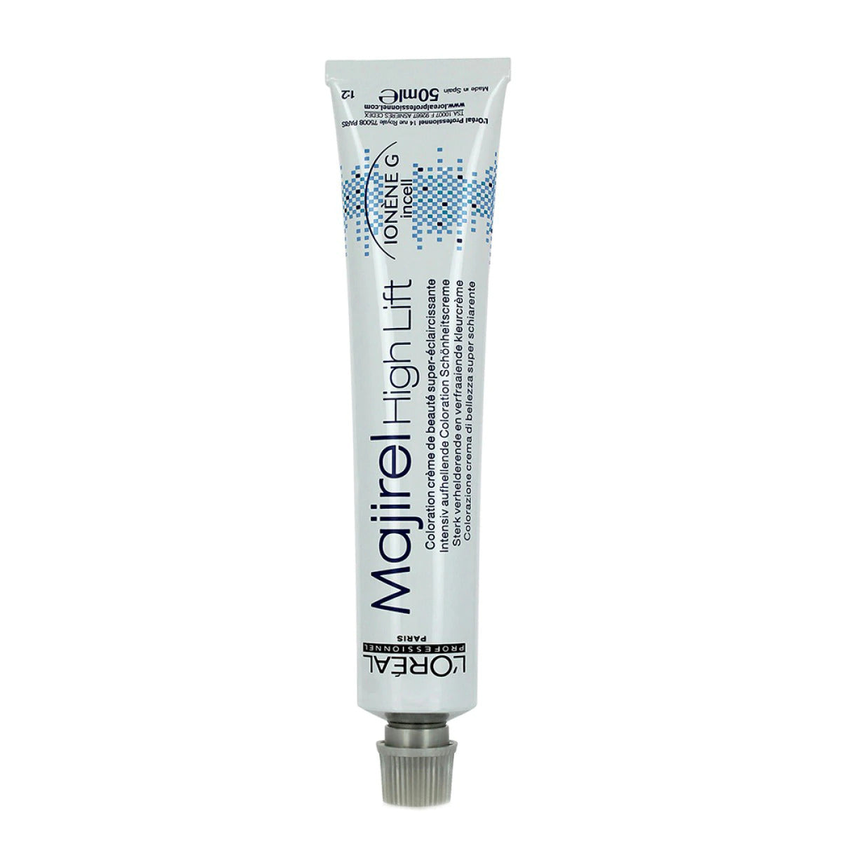 L'Oreal Professionnel, Majirel High-Lift, Permanent Hair Dye, Ash Plus, 50 ml