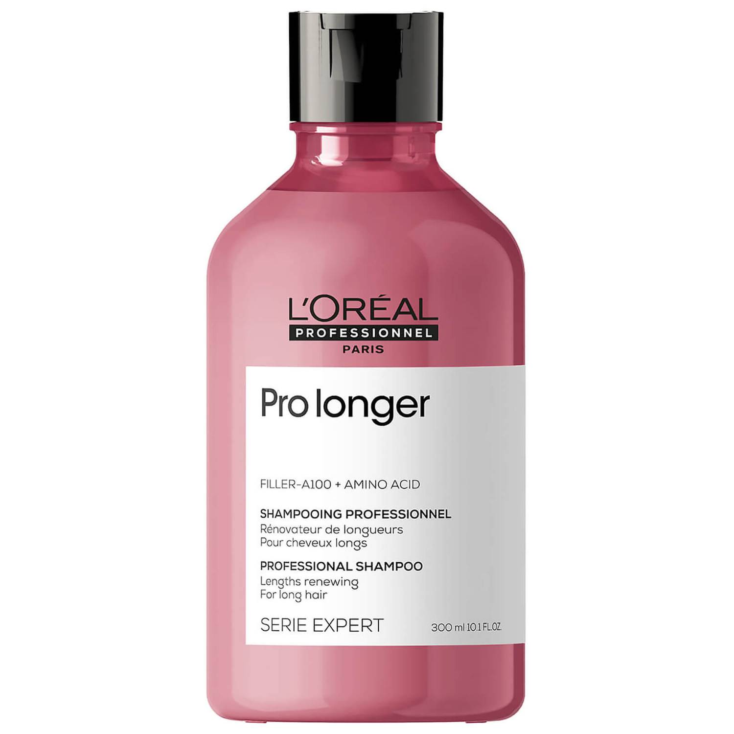 L'Oreal Professionnel, Serie Expert Pro Longer, Filler-A100 + Amino Acid, Hair Shampoo, Lengths Renewing, 300 ml