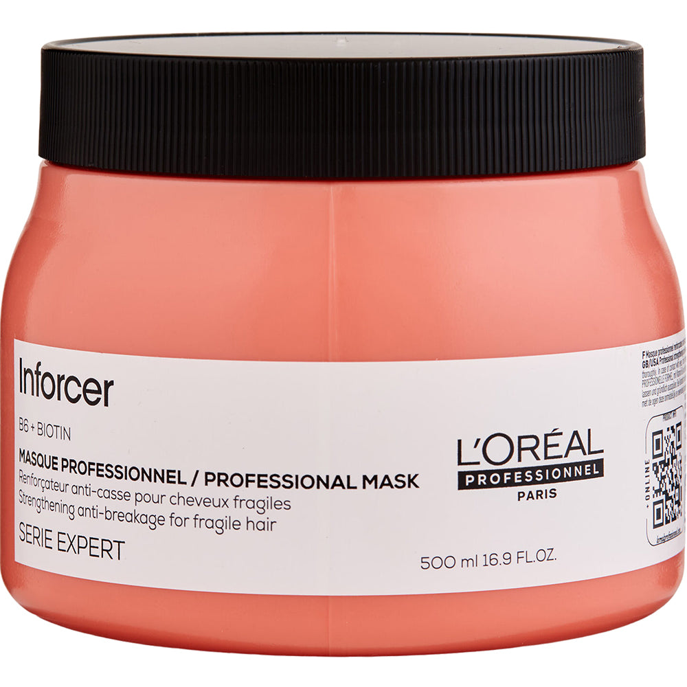 L'Oreal Professionnel, Serie Expert Inforcer, B6 + Biotin, Hair Treatment Cream Mask, Anti-Breakage, 500 ml