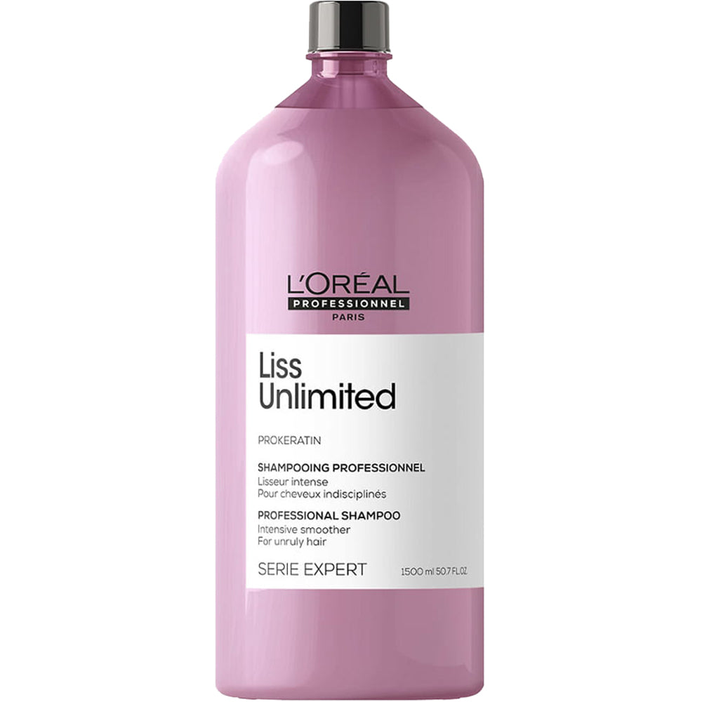 L'Oreal Professionnel, Serie Expert Liss Unlimited, Hair Shampoo, For Smoothening, 1500 ml