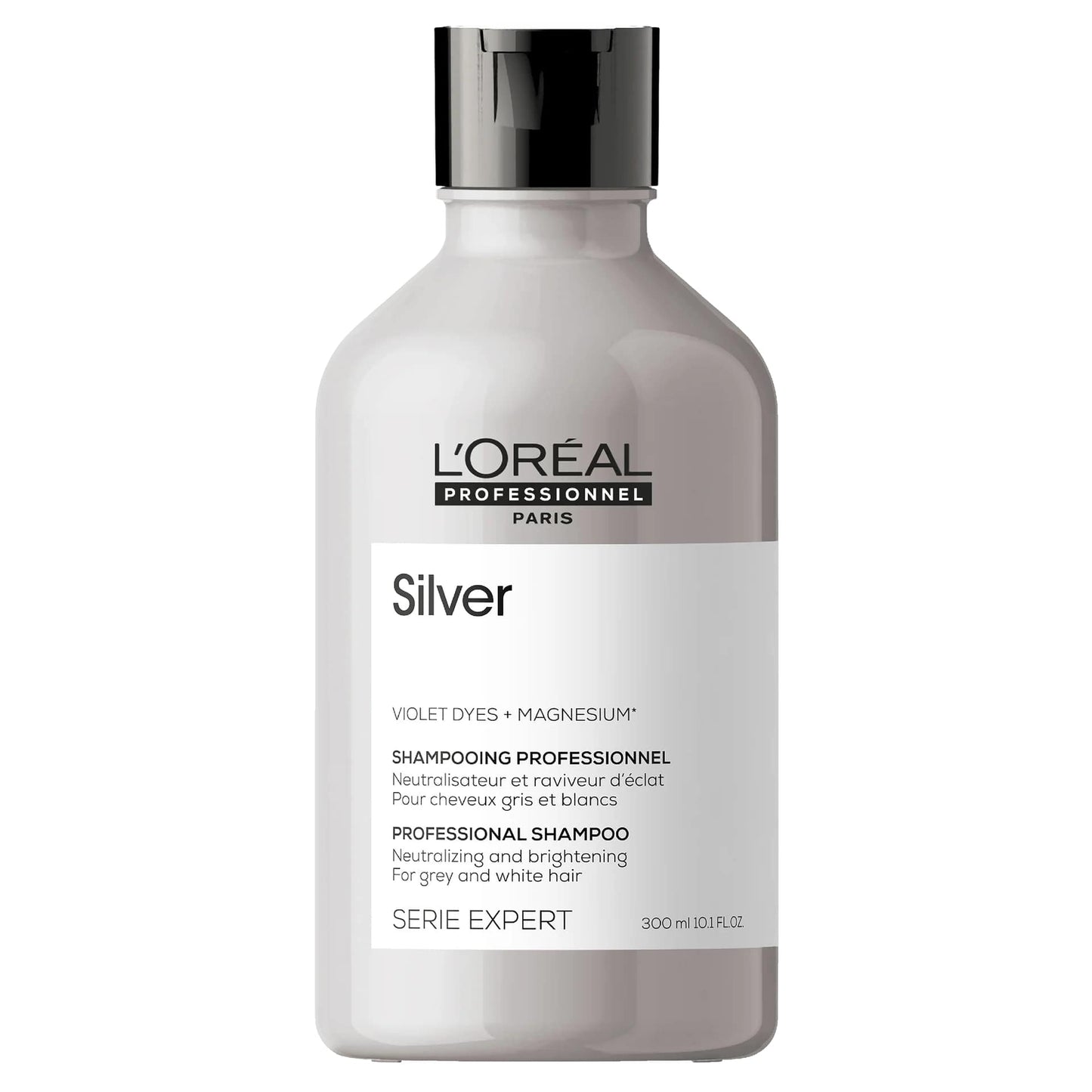 L'Oreal Professionnel, Serie Expert Silver, Hair Shampoo, Neutralizing & Brightening, 300 ml