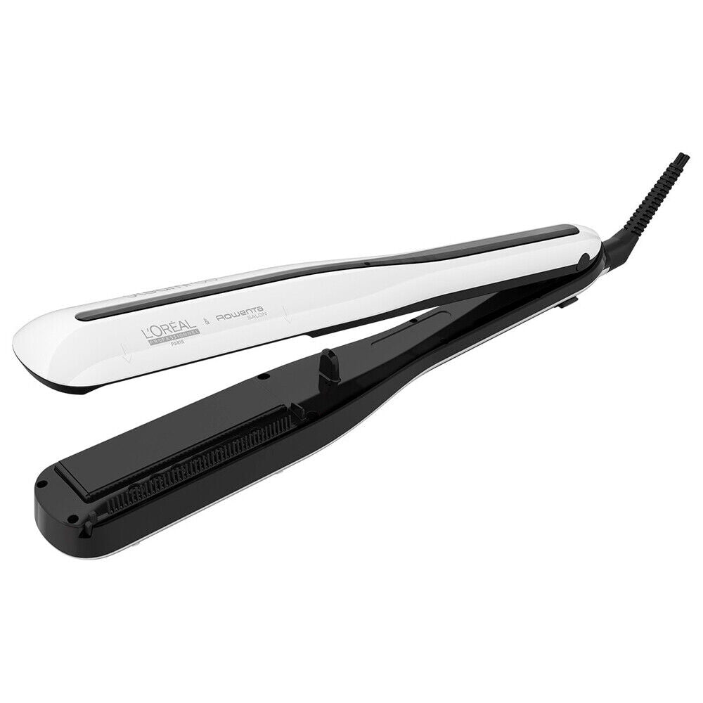 L'Oreal Professionnel, SteamPod, Electric Mini Steam Hair Straightener, Black/White