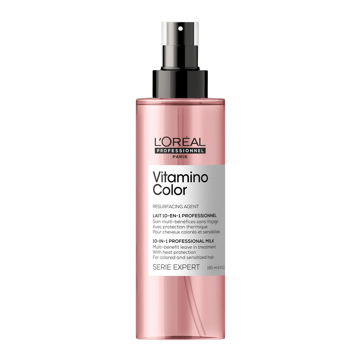 L'Oreal Professionnel, Serie Expert Vitamino Color, Resurfacing Agent, Hair Leave-In Cream Treatment, For Heat Protectant, 190 ml