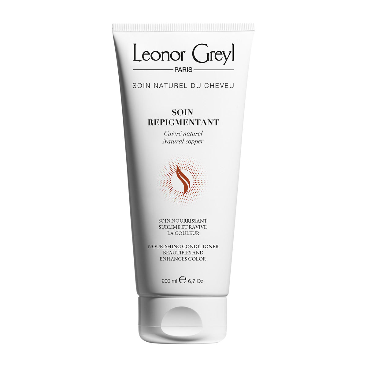 Leonor Greyl, Soin Repigmentant, Hair Colour Conditioner, Natural Copper, Enhances Color Vibrancy, 200 ml