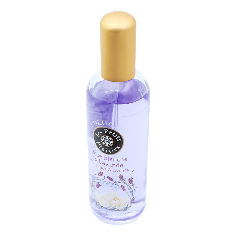 Les Petits Plaisirs, Rose Blanche & Lavande, Eau De Cologne, For Women, 100 ml