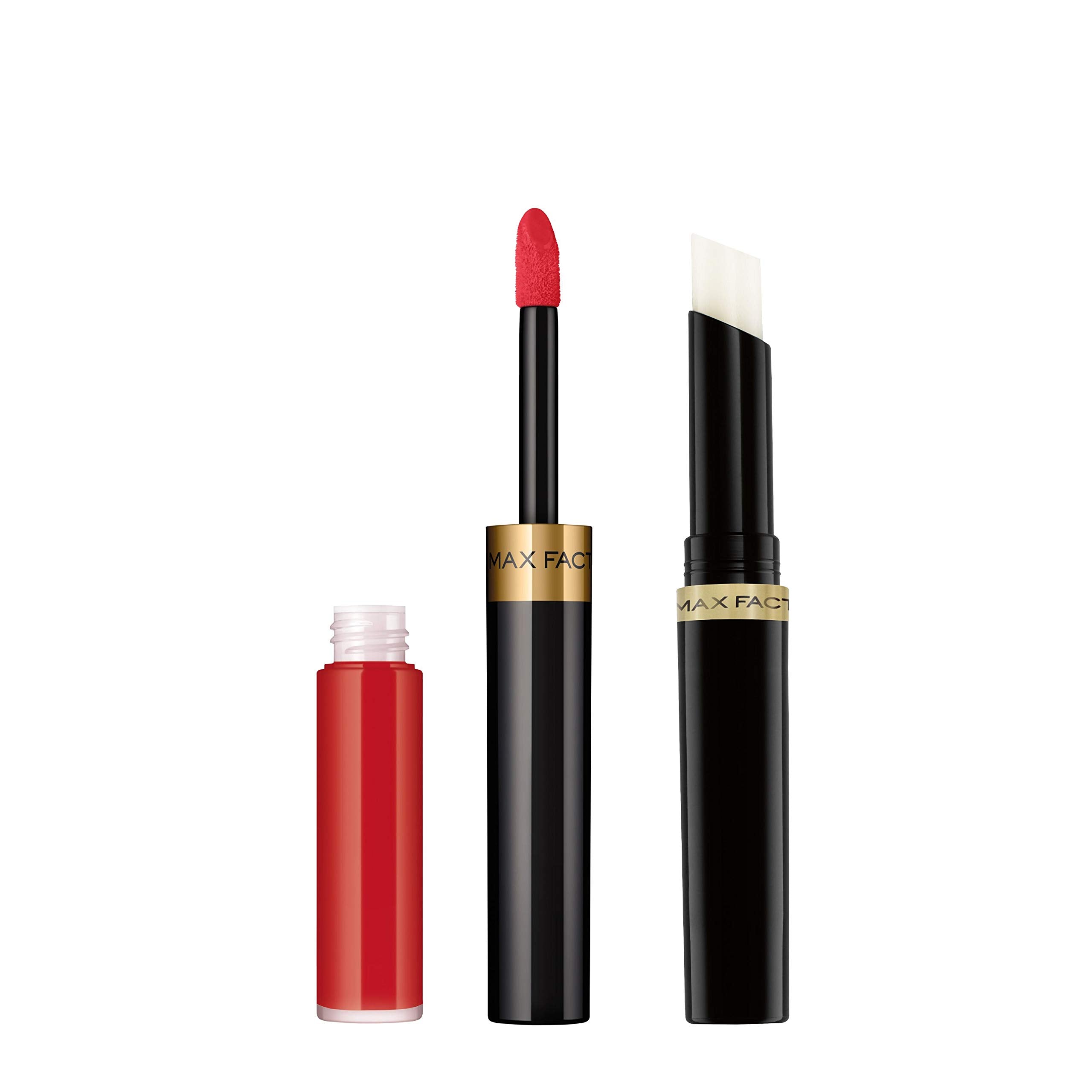 Lipfinity 24HRS Set Max Factor: Lipfinity, Lustrous Finish, Lip Gloss, 1.9 g + Lipfinity Liquid Lip Colour, Matte, Liquid Lipstick, 125, So Glamorous, 2.3 ml
