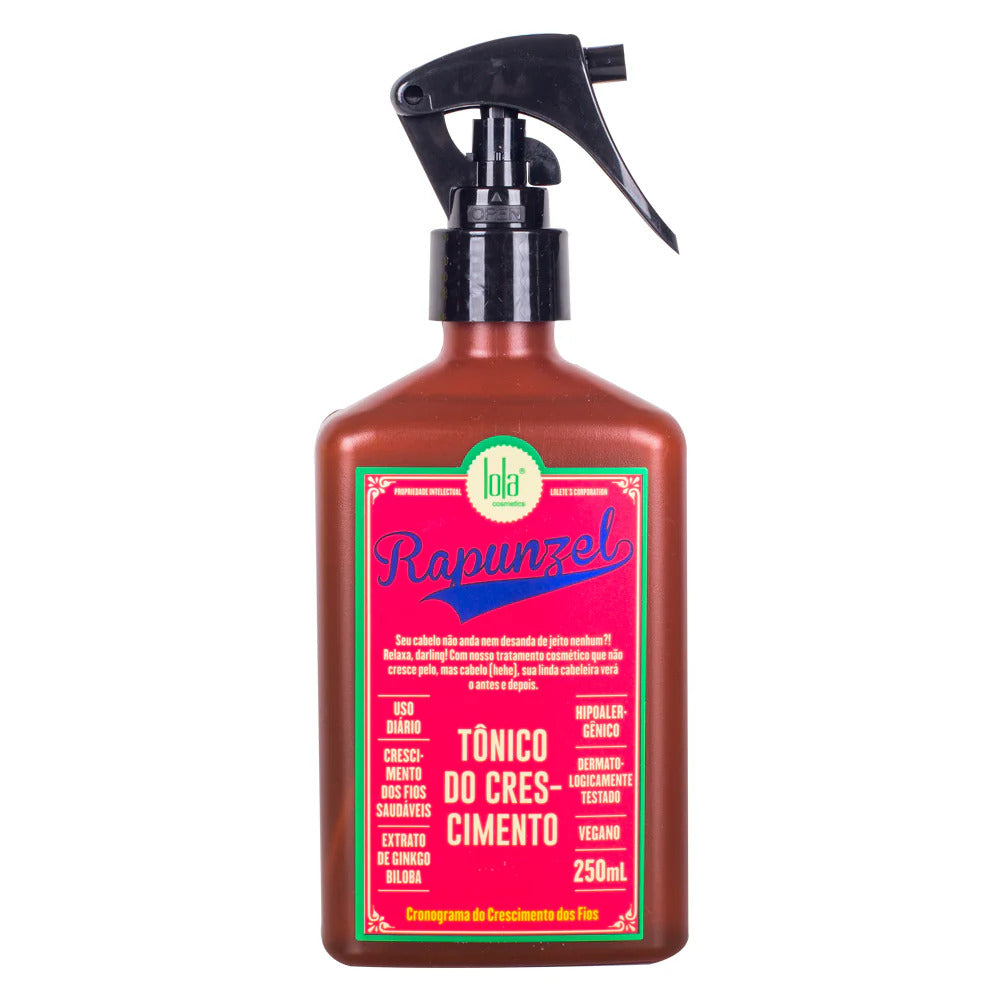 Lola Cosmetics, Rapunzel, Hair Leave-In Tonic Treatment, For Growth Stimulation, 250 ml