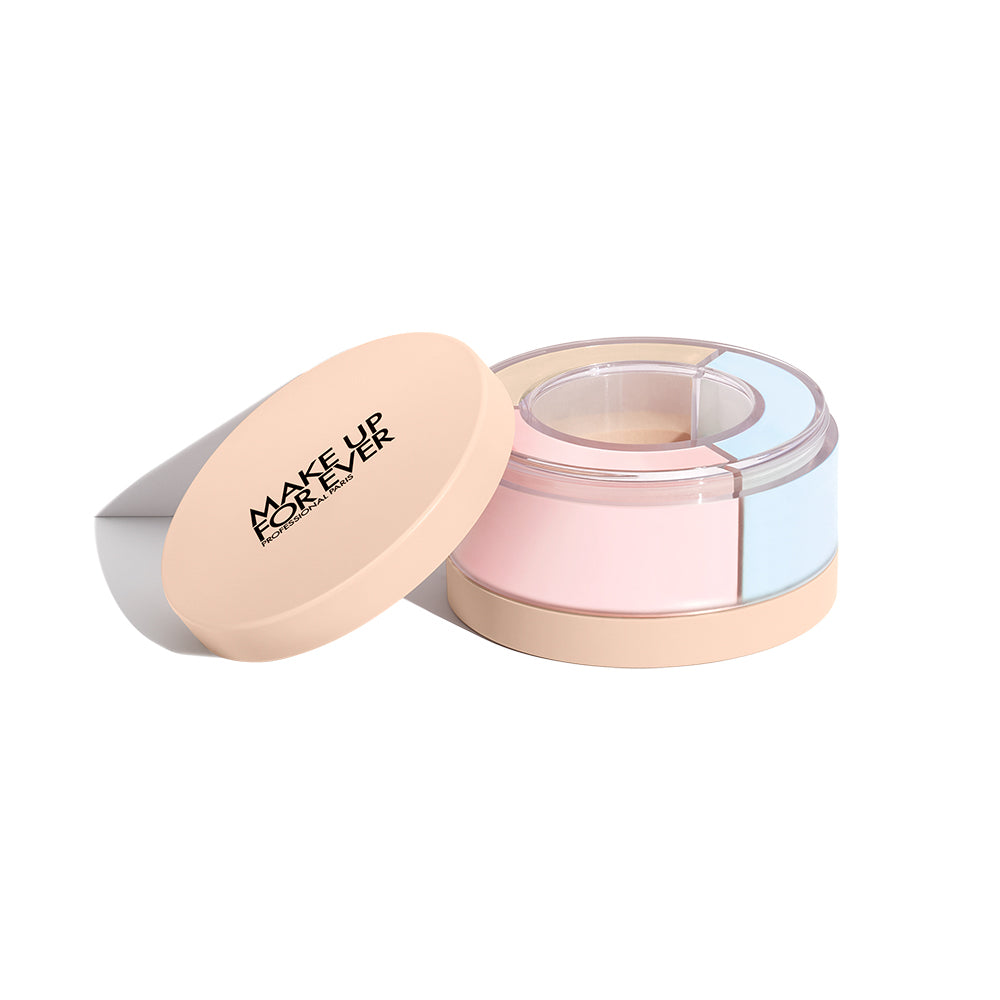 Make Up For Ever, HD Skin Twist & Light, Illuminating, Loose Powder Foundation, 1.0, Light, 8 g