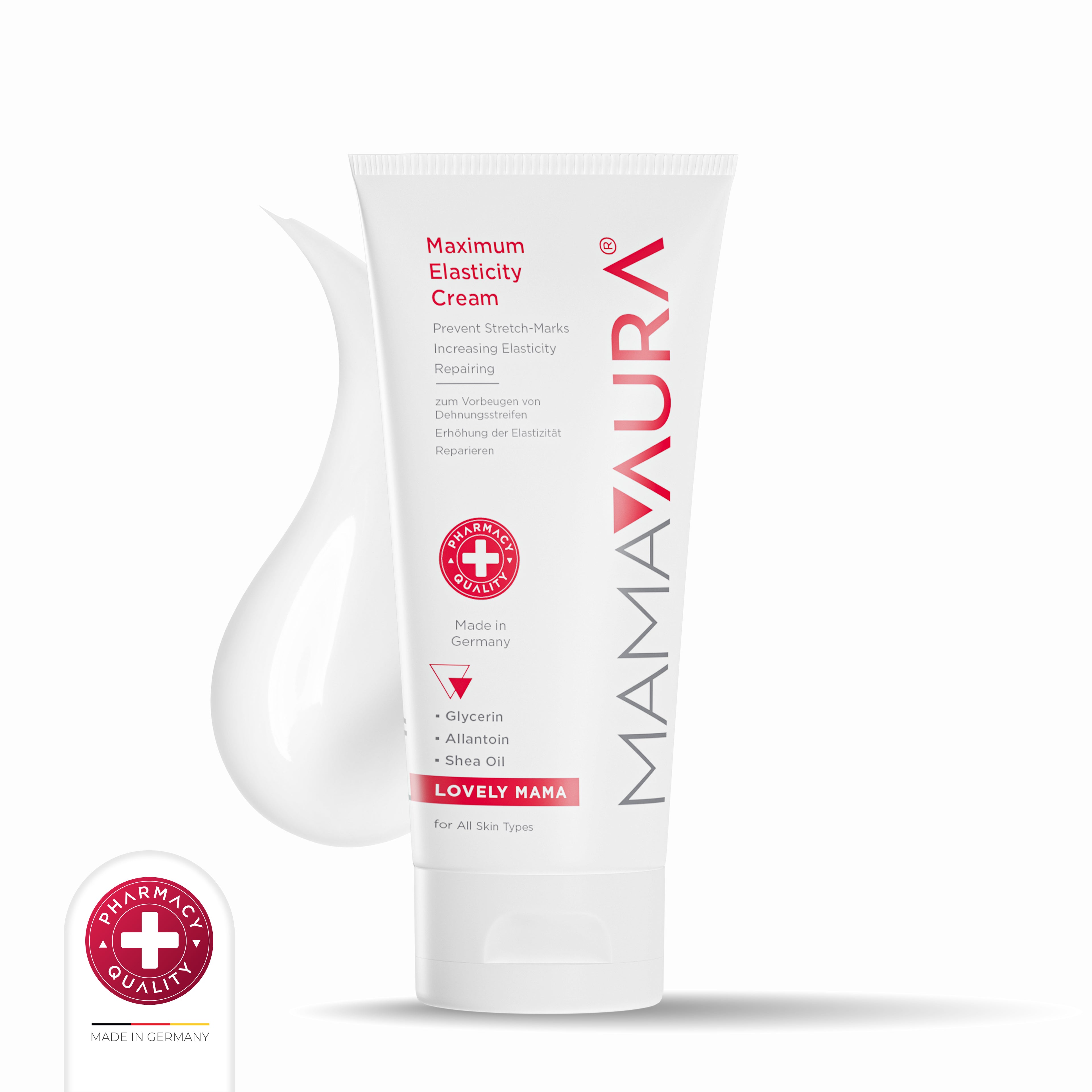 Mamaaura, Maximum Elasticity, Elastilizing, Cream, 100 ml