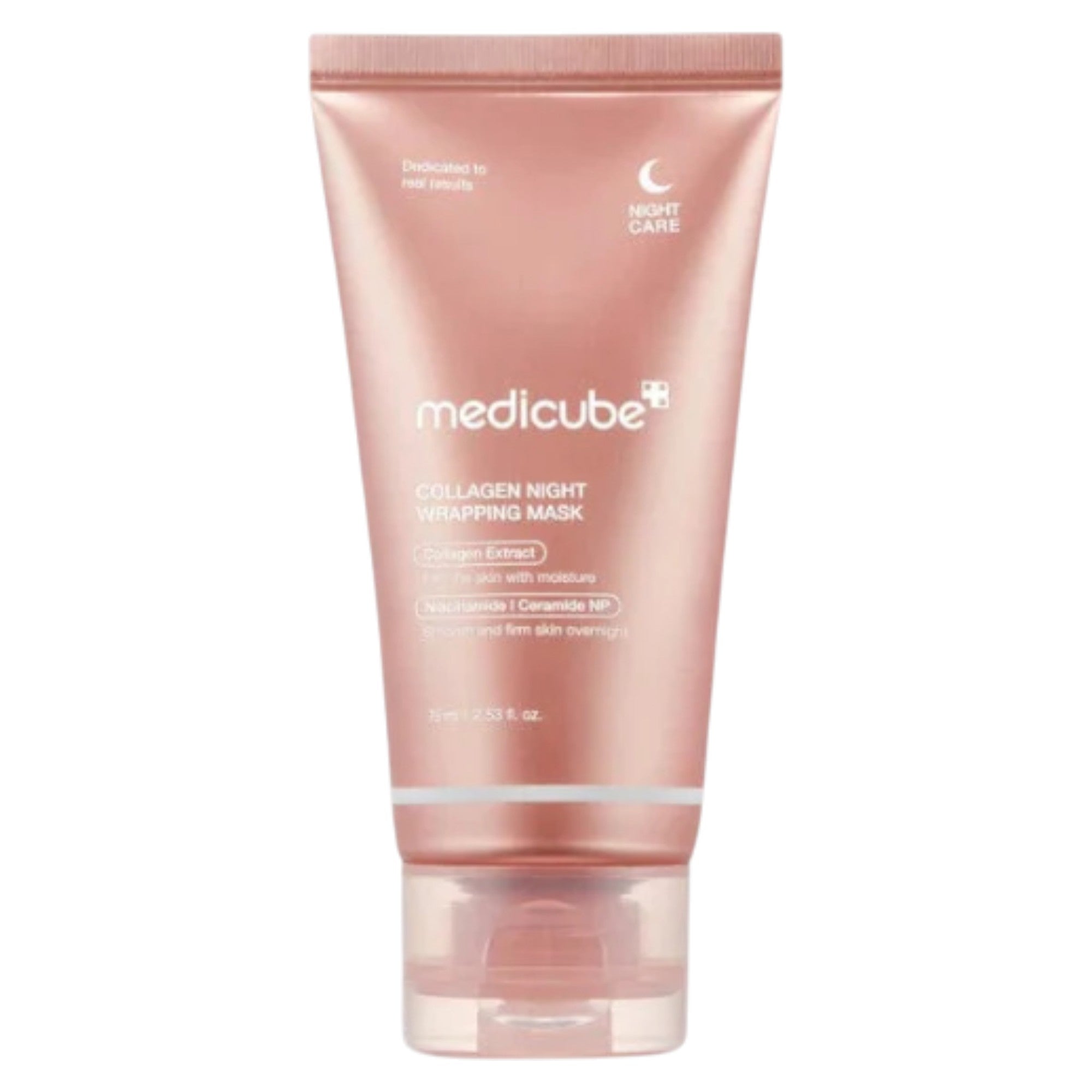 Medicube, Wrapping Mask, Collagen, Improves Elasticity and Firmness, Night Sleeping Mask, 75 ml