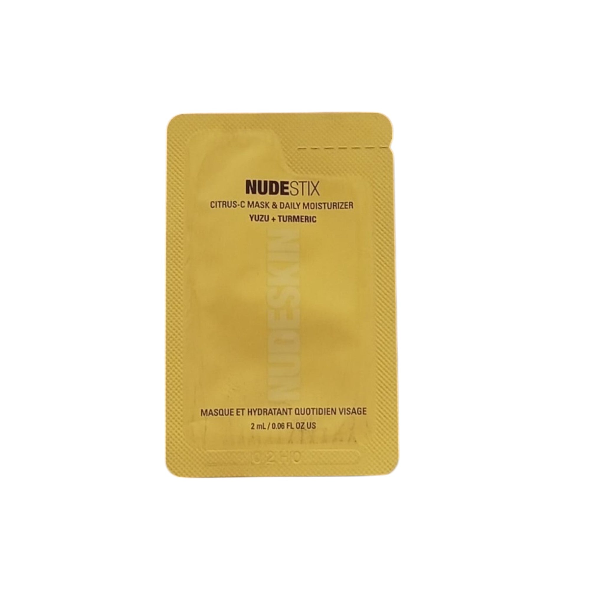Nudestix, Nudeskin Citrus-C, Moisturizing, Cream Mask, For Face, 2 ml *Tester