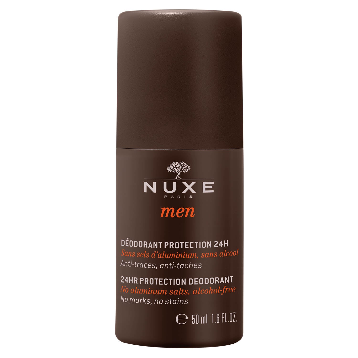 Nuxe, Men, 24h Protection, Deodorant Roll-On, For Men, 50 ml
