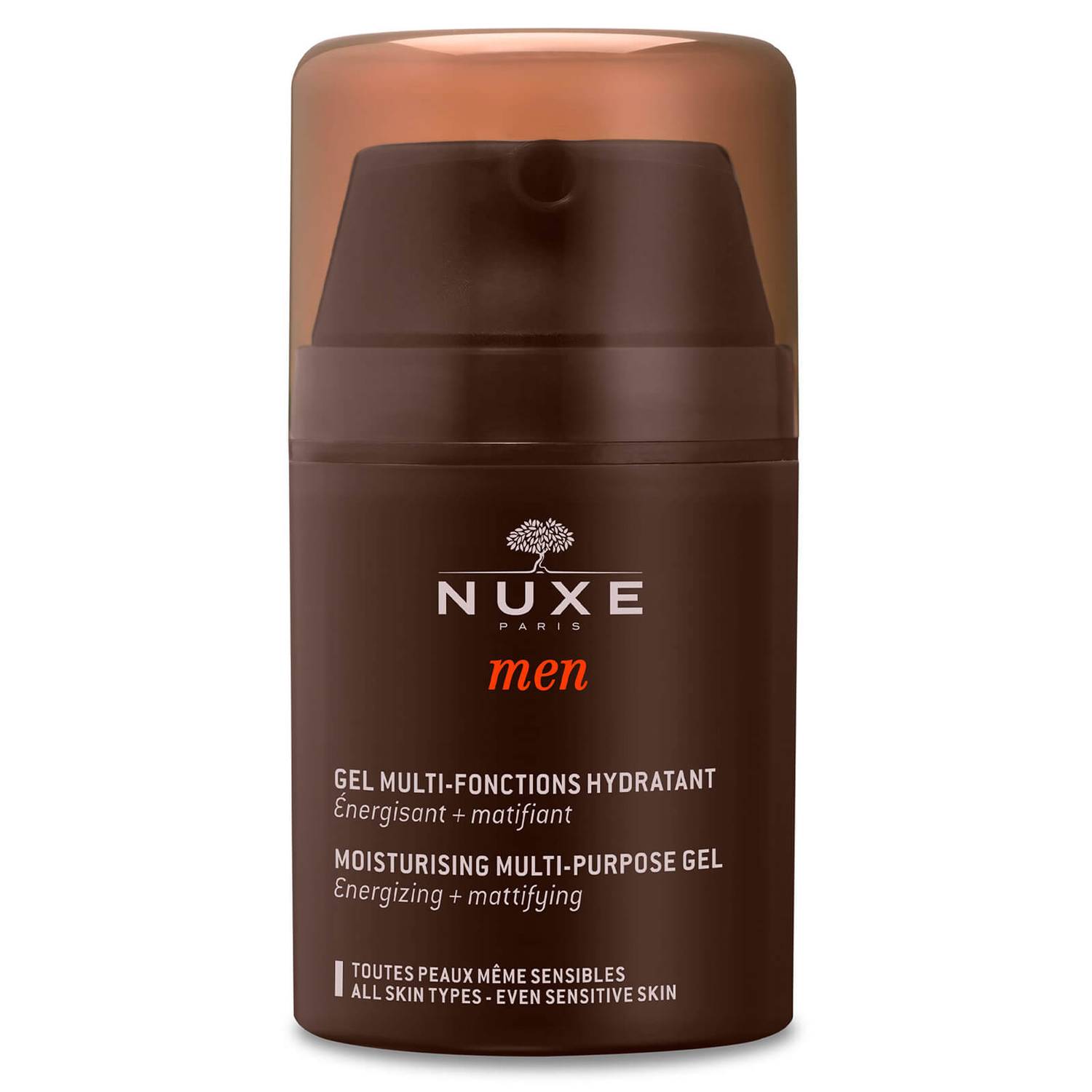 Nuxe, Men Multi-Purpose, Moisturizing, Gel, For Face, 50 ml *Tester