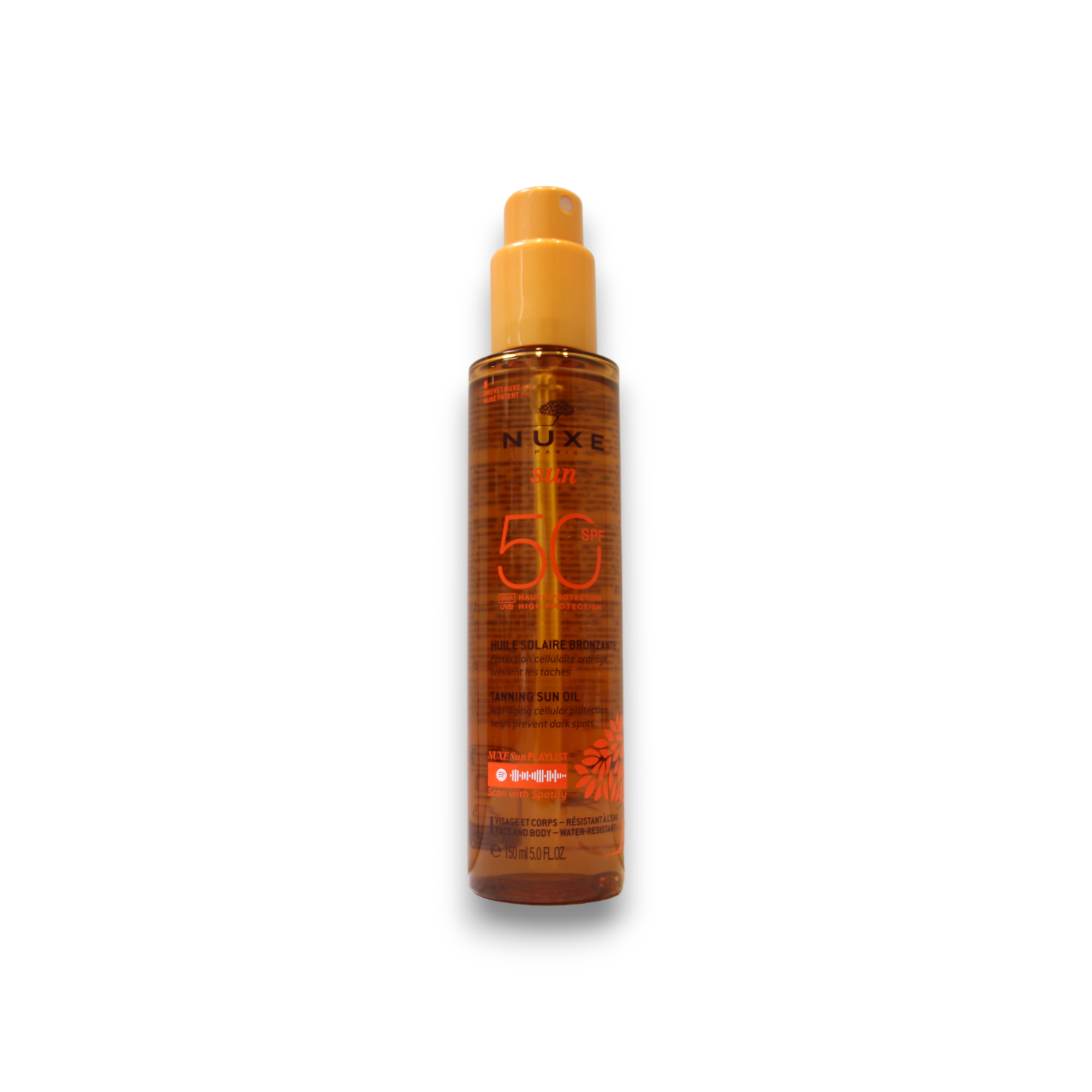 Nuxe, Sun, Anti-Ageing, Tanning Oil, SPF 50, 150 ml