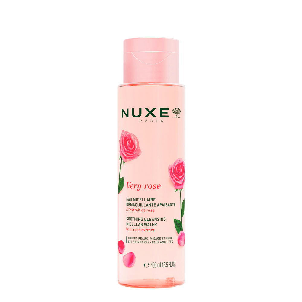 Nuxe, Very Rose, Cleansing, Micellar Water, For All Skin Types, 400 ml