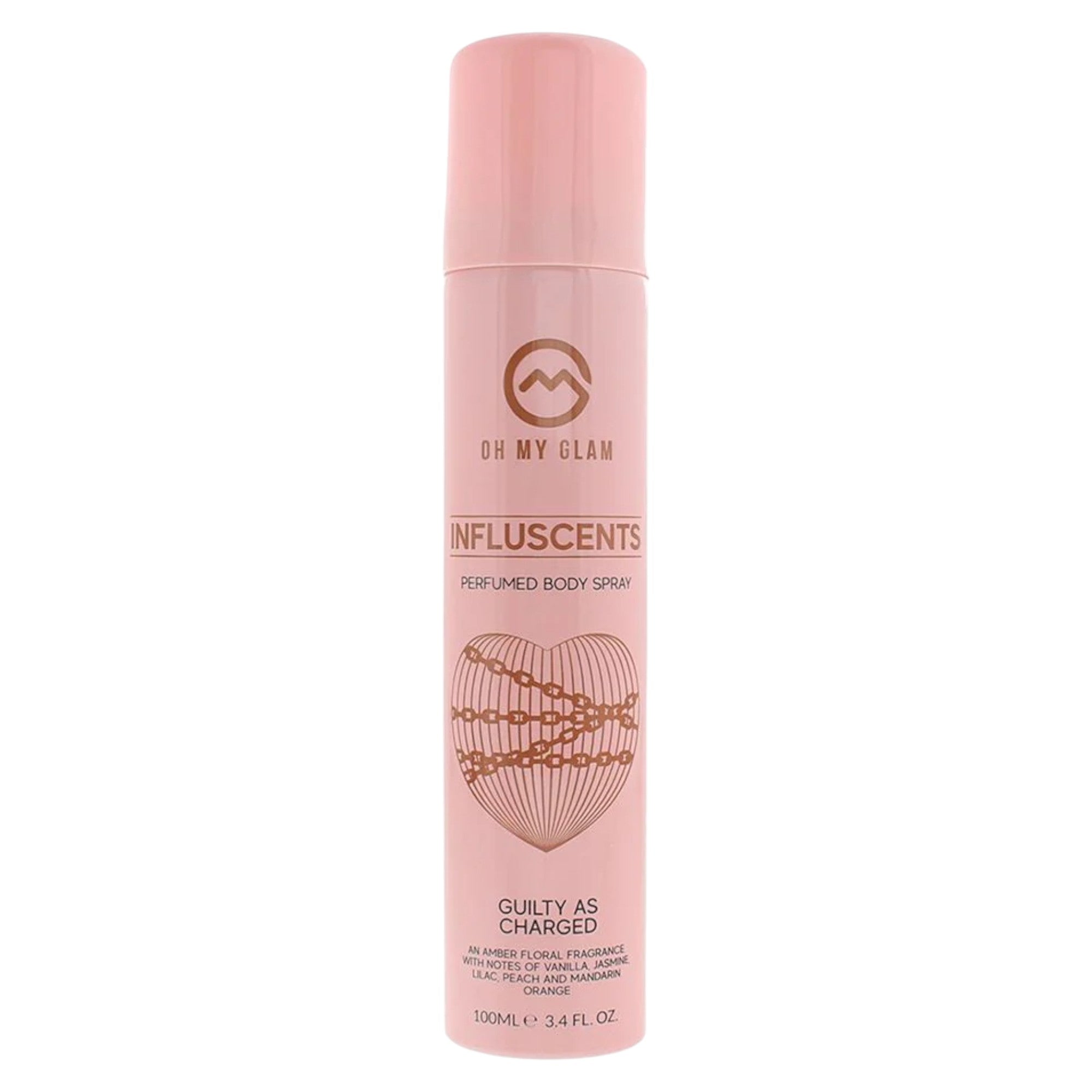 Oh My Glam, Influscents Guilty As Charged, Body Spray, 100 ml