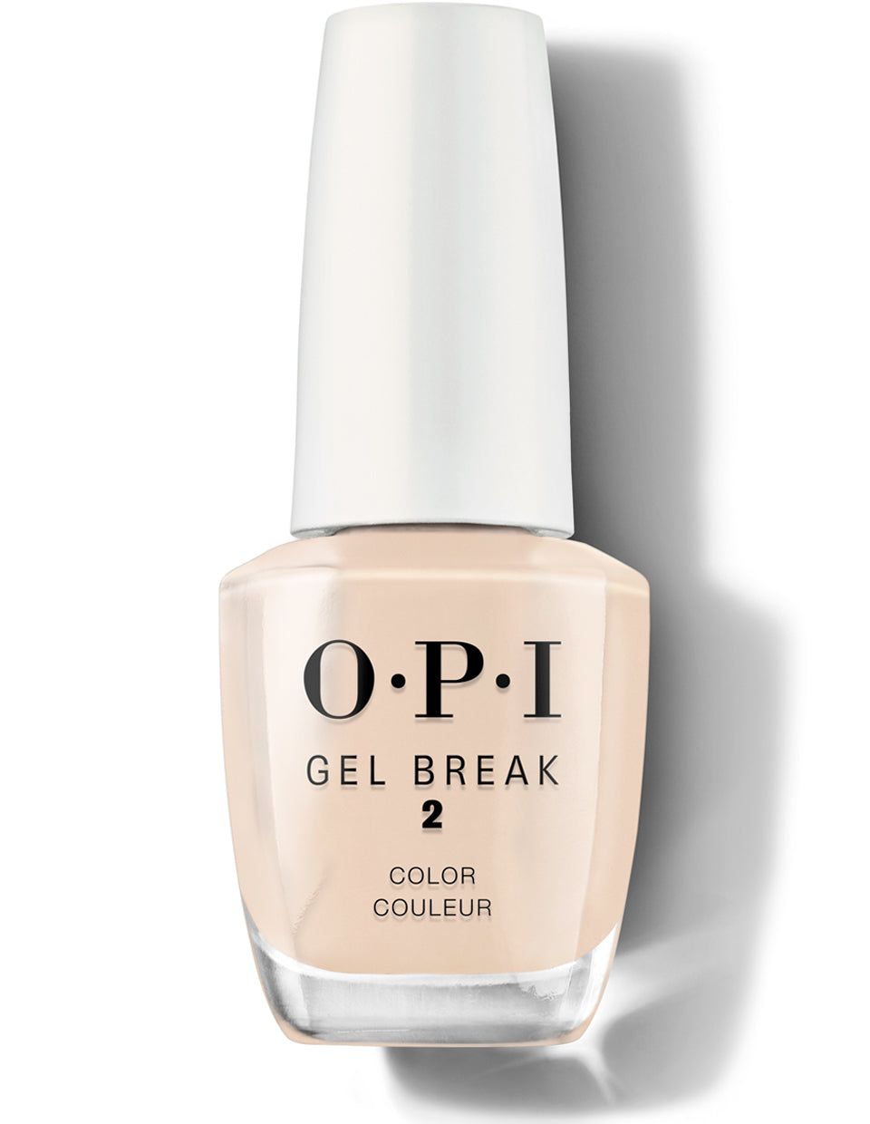 Opi, Gel Break Color, Nail Polish, NT R05, Barely Beige, 15 ml