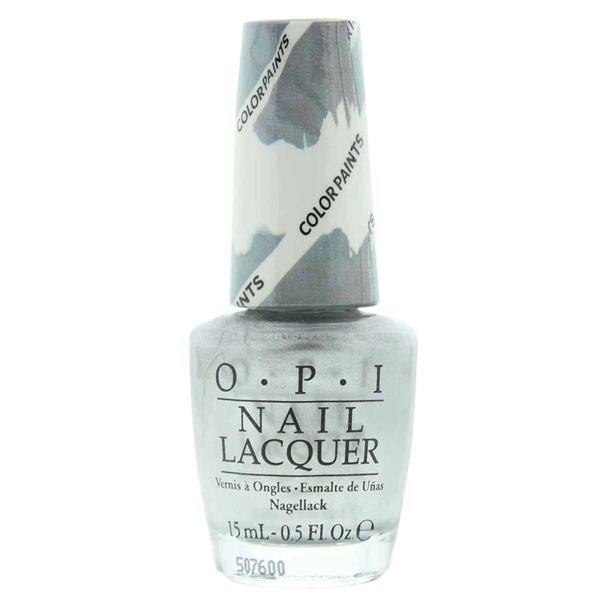 Opi, Silver Canvas Undercoat, metallic, Nail Polish, OSC72NLP19, Silver Canvas, 15 ml