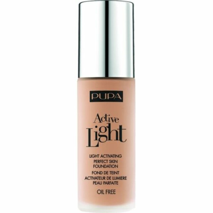 Pupa, Active-Light, Oil Free, Illuminating, Liquid Foundation, 030, 30 ml