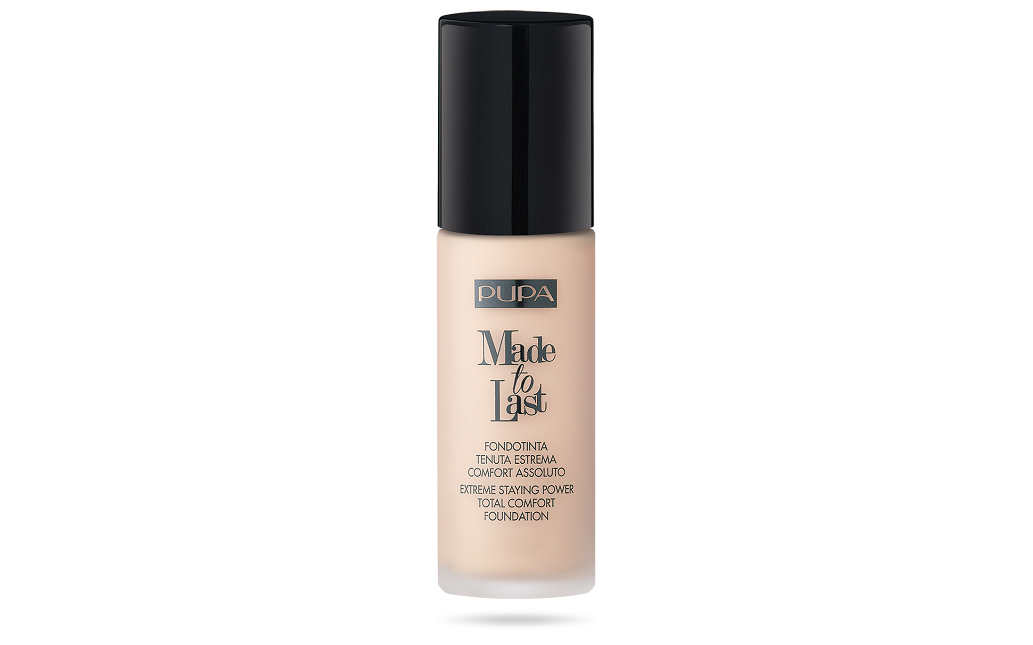 Pupa, Made To Last, Paraben-Free, Long Lasting, Liquid Foundation, 010, Porcelain, 30 ml *Tester