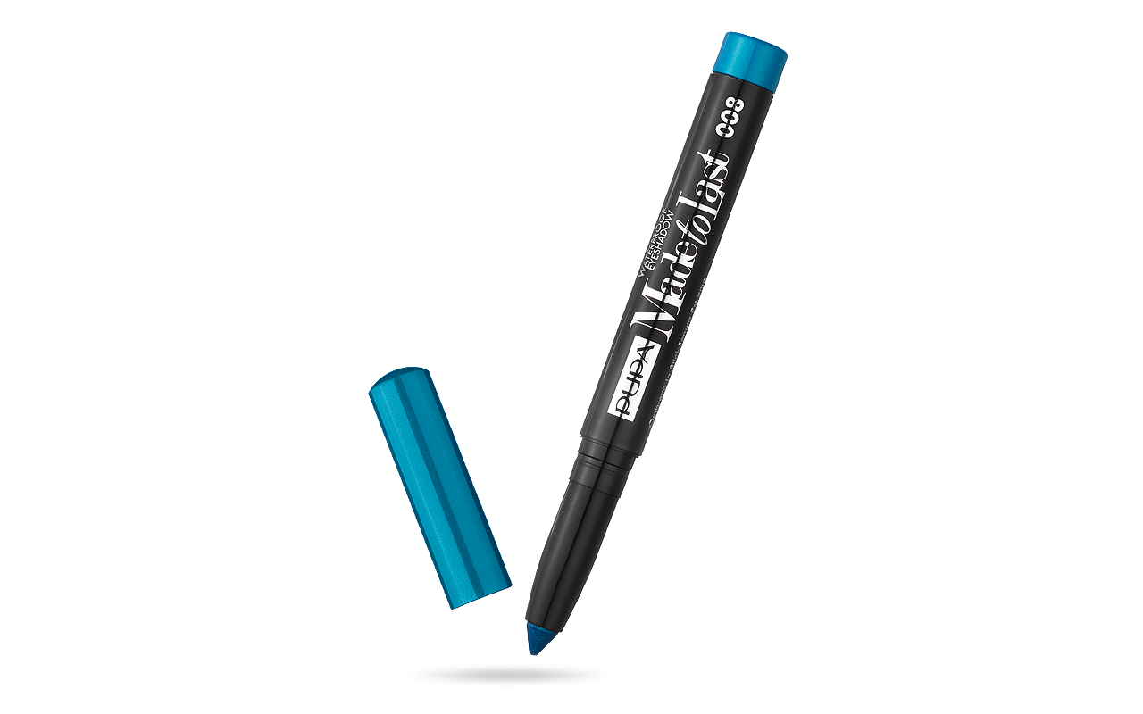 Pupa, Made To Last, Paraben-Free, Waterproof, Eyeshadow Stick, 008, Pool Blue, 1.4 g *Tester