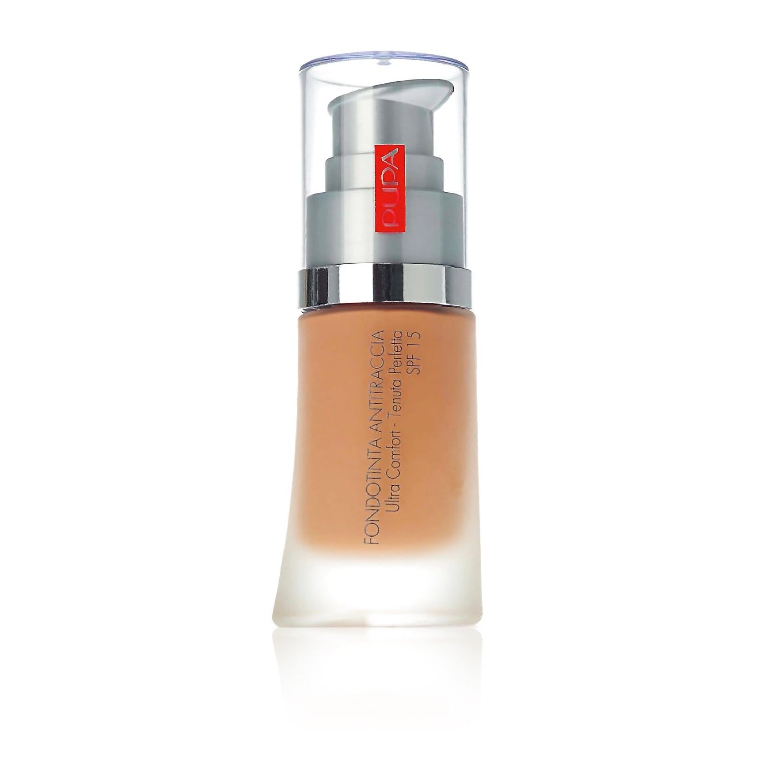 Pupa, No Transfer, Liquid Foundation, 004, Deep Beige, SPF 15, 30 ml