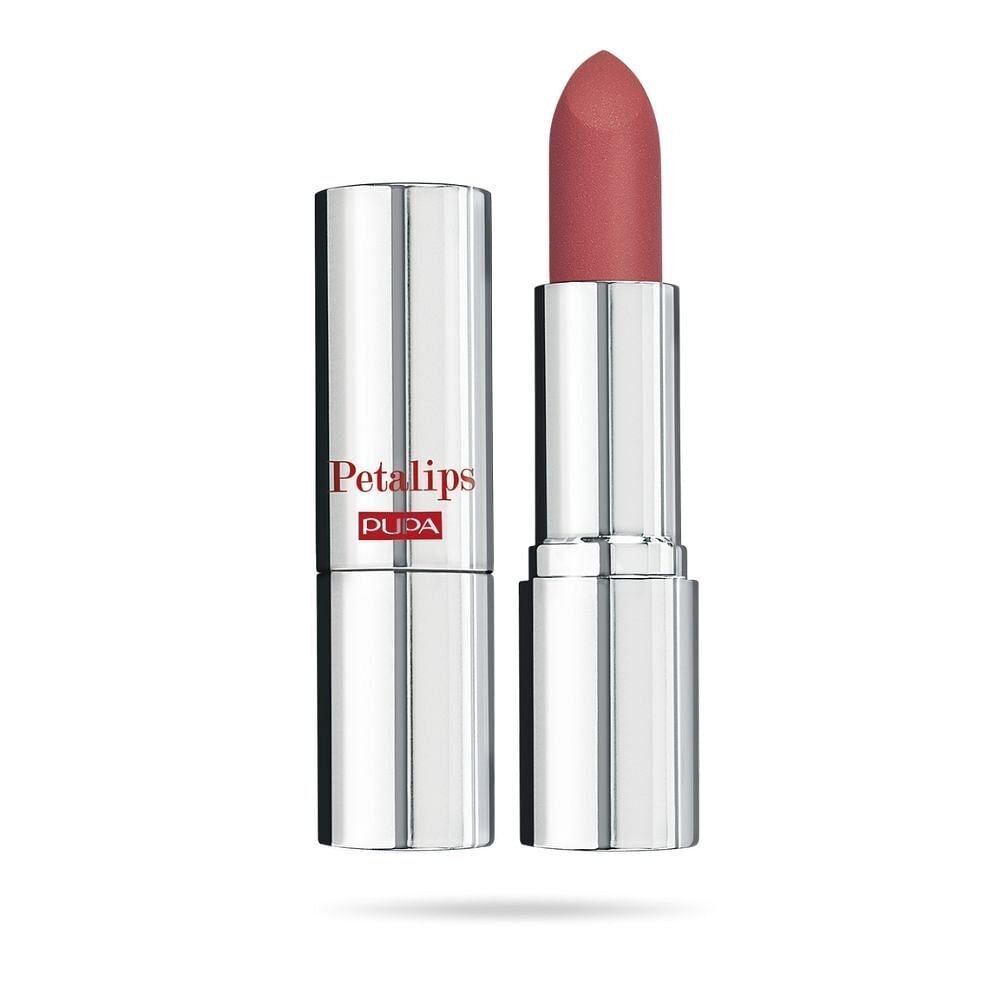 Pupa, Petalips, Paraben-Free, Matte, Cream Lipstick, 006, Peach Flower, 3.5 g