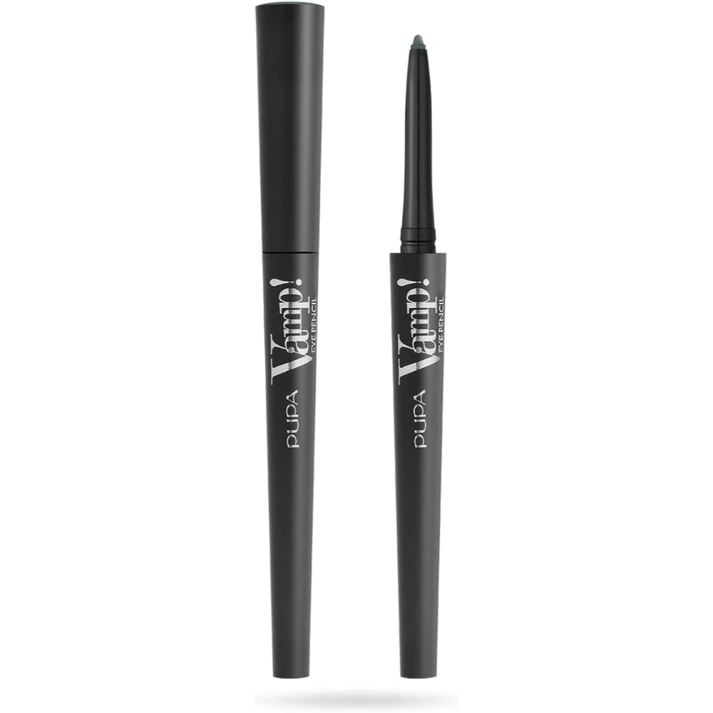 Pupa, Vamp!, Paraben-Free, Waterproof, Kohl Kajal Eyeliner, 300, Mysterious Green, 0.35 g