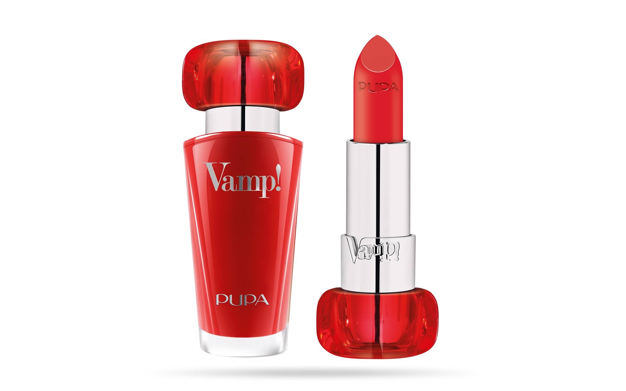 Pupa, Vamp!, Paraben-Free, Volume, Cream Lipstick, 305, True Orange, 3.5 g *Tester